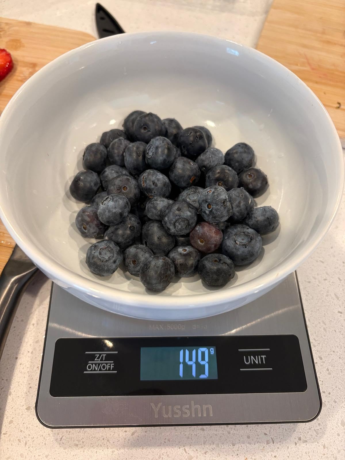 Food Scale, 11lb Kitchen Scale with 0.05oz/1g Precision, 6 Units Tare Function & LCD Display, Stainless Steel Digital Scale for Baking, Cooking, Meal Prep - Kitchen Gadgets & Gifts, Home Essentials customer photo 1