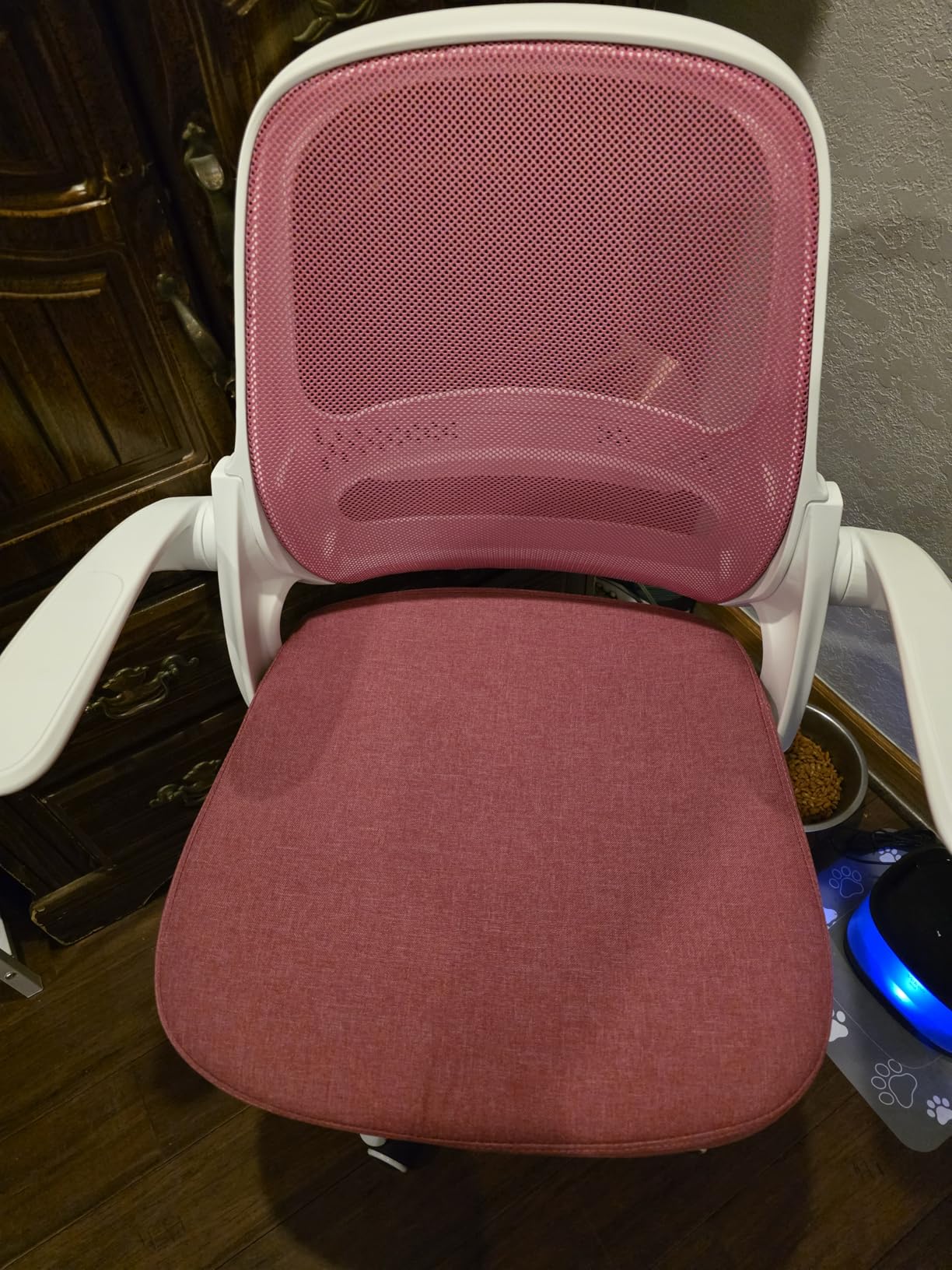 GABRYLLY Ergonomic Office Chair, High Back Home Desk Chair with Headrest, Flip-Up Arms, 90-120° Tilt Lock and Wide Cushion, Big and Tall Mesh Chairs for Man Woman, Black Task Chair customer photo 1