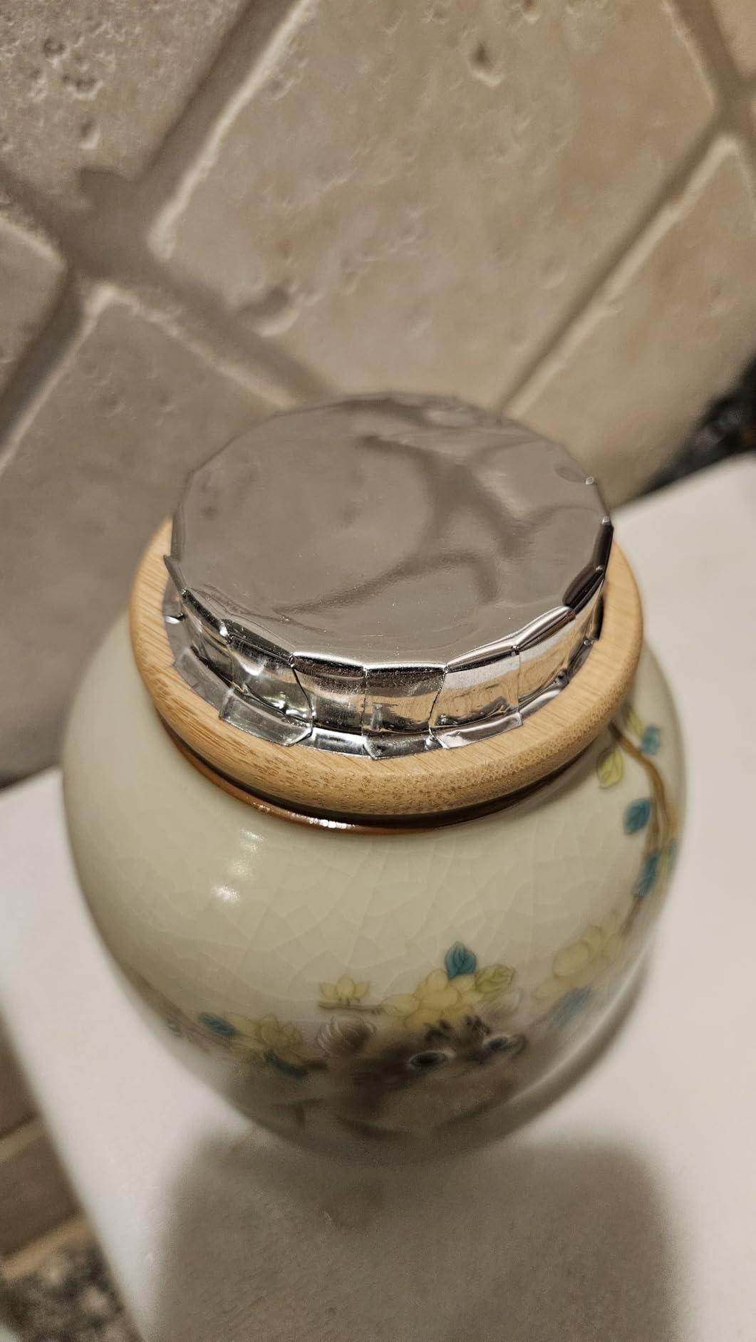 9oz Small Ceramic Tea Canister with Airtight Lid - Adorable Animal Design Storage Jar for Loose Leaf Tea, Coffee, Sugar, Cookies - Decorative Kitchen & Pantry Organizer (Cat-A) customer photo 1