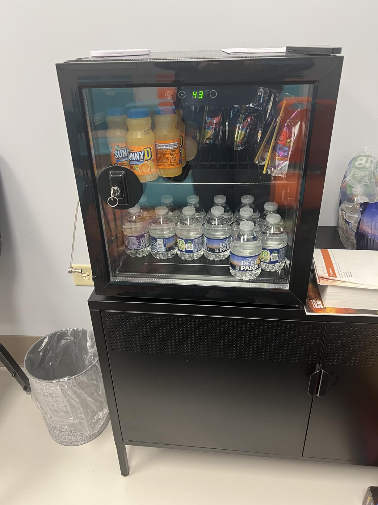 Antarctic Star Beverage Refrigerator Cooler 68 Can, Mini Fridge with Glass Door for Beer Drinks Wine, Freestanding Small Fridge with Electronic Temperature Control for Home and Bar, 1.7 cu.ft customer photo 1