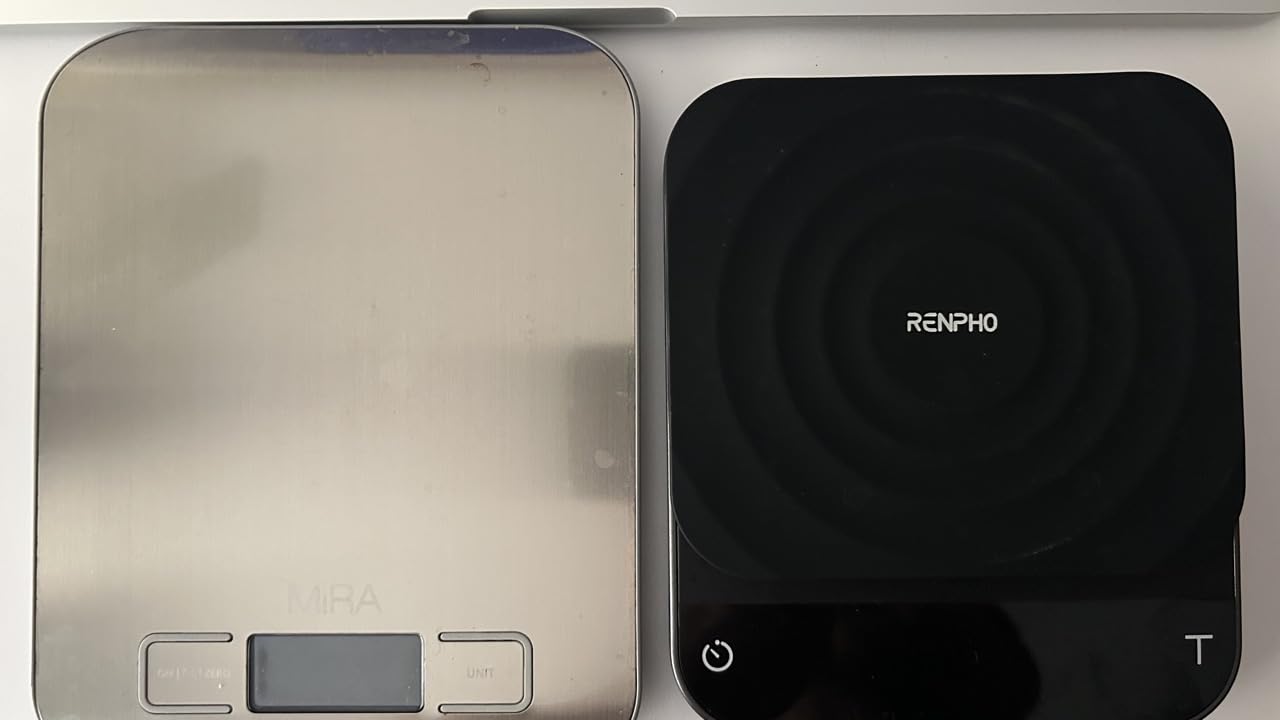 RENPHO Espresso Scale with Timer, Rechargeable Coffee Scale with Flow Rate Indicator, 0.1g Accurate Coffee Been Scale for Pour-Over, Gift for Coffee Lover, Calibarista, 3kg customer photo 2