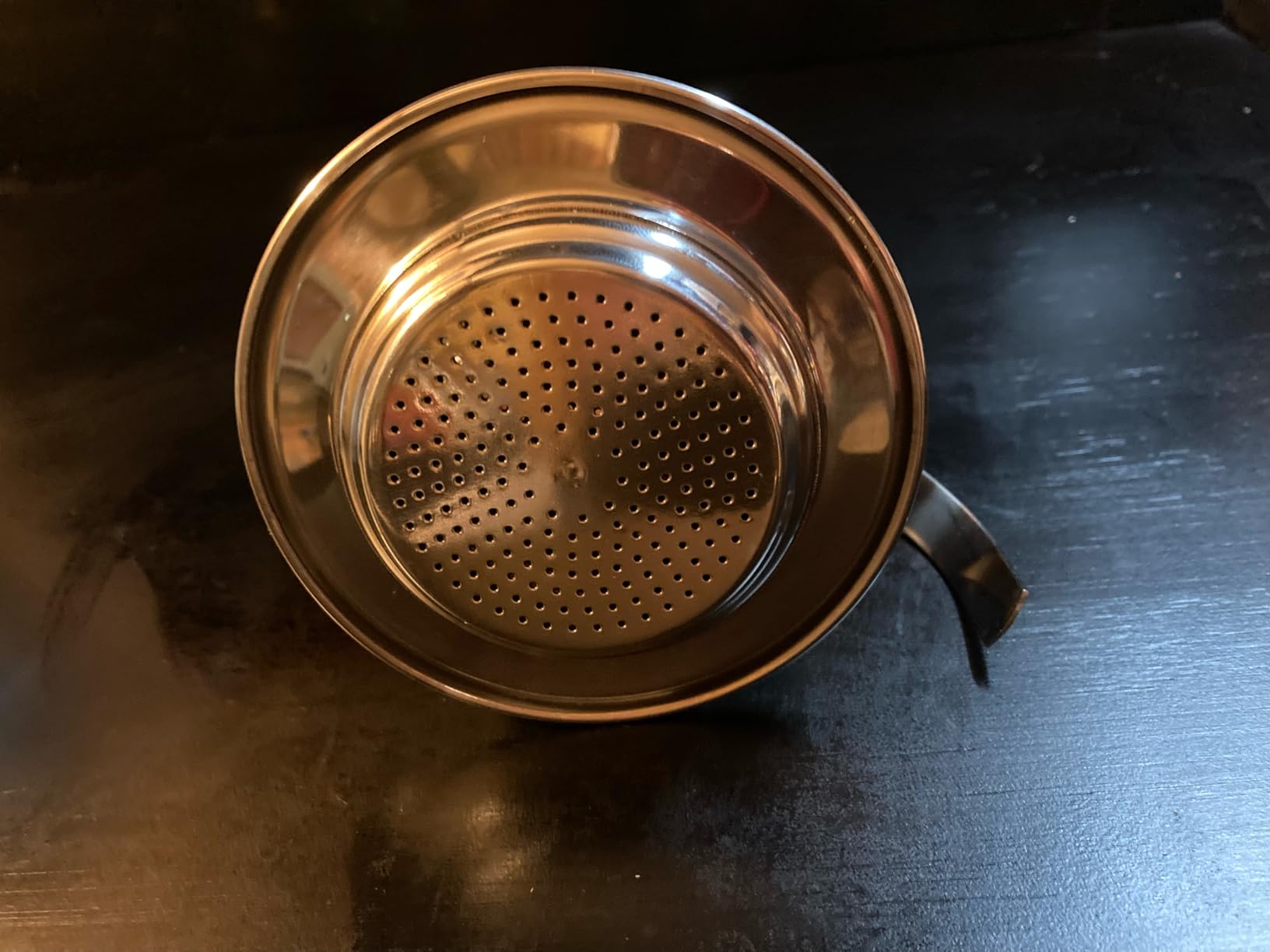 Authentic Vietnamese Coffee Dripper | Heavy-Duty 8oz Phin Filter Vietnamese Coffee Maker | Premium Stainless Steel Phin Filter for Rich Slow-Drip Brew customer photo 2