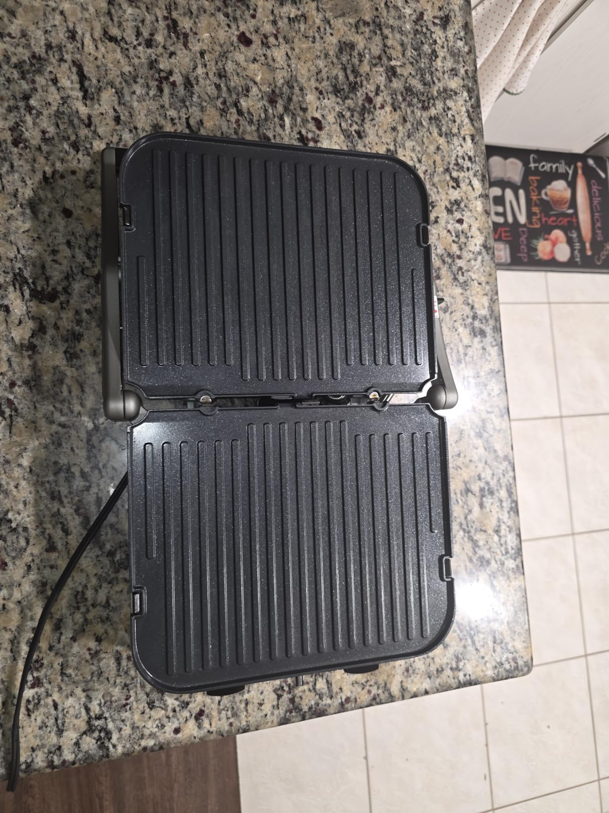 Cuisinart Griddler Indoor Grill, Panini Press, Sandwich Maker & More, 5-in-1 Grilling, Dishwasher-Safe Nonstick Cooking Plates, GR-4NNAS, Stainless Steel customer photo 2