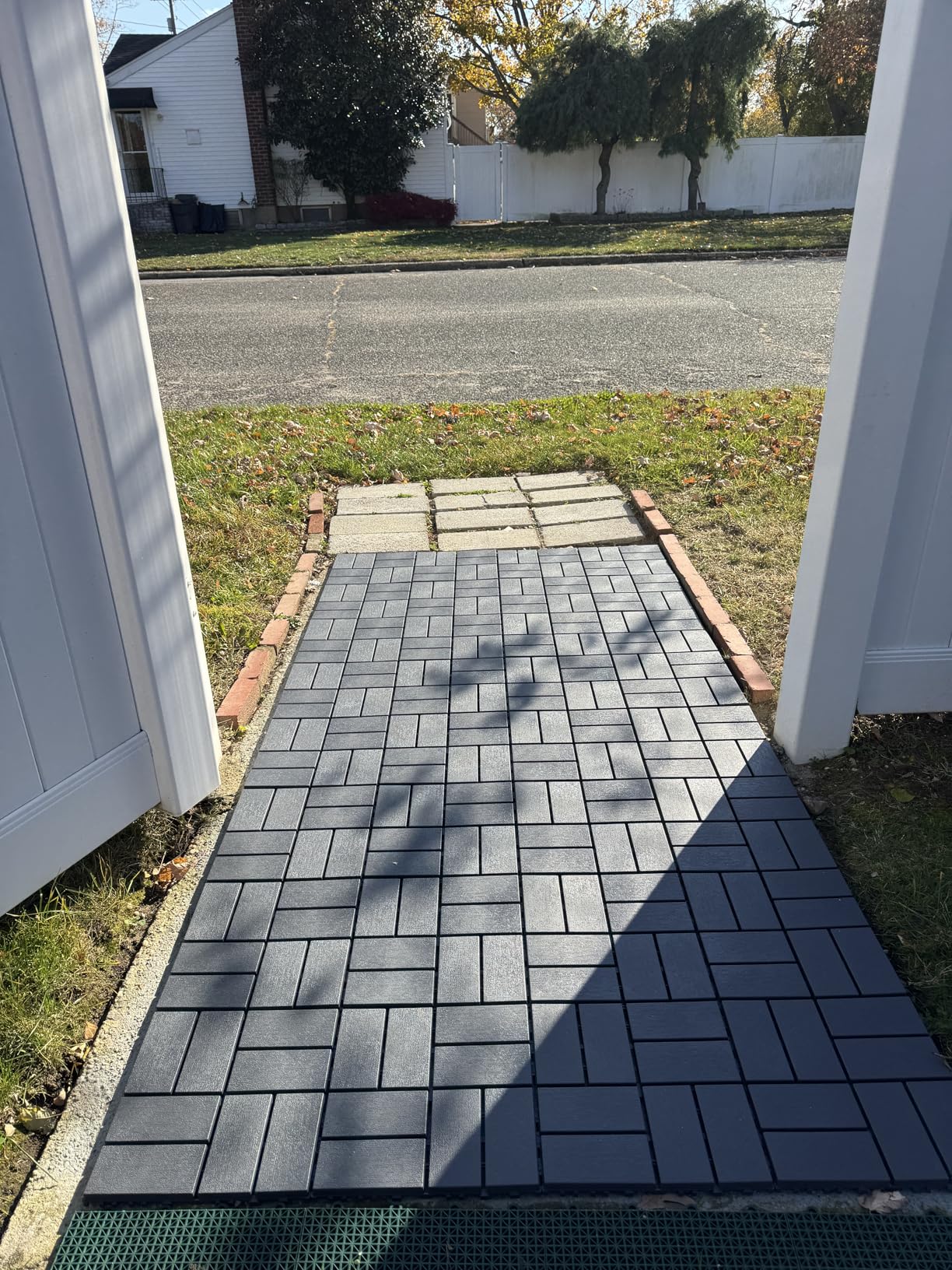 Interlocking Deck Tiles, EchoDeck Patio Deck Tiles, 44 Pack Deck Tiles Interlocking Outdoor All Weather, 12