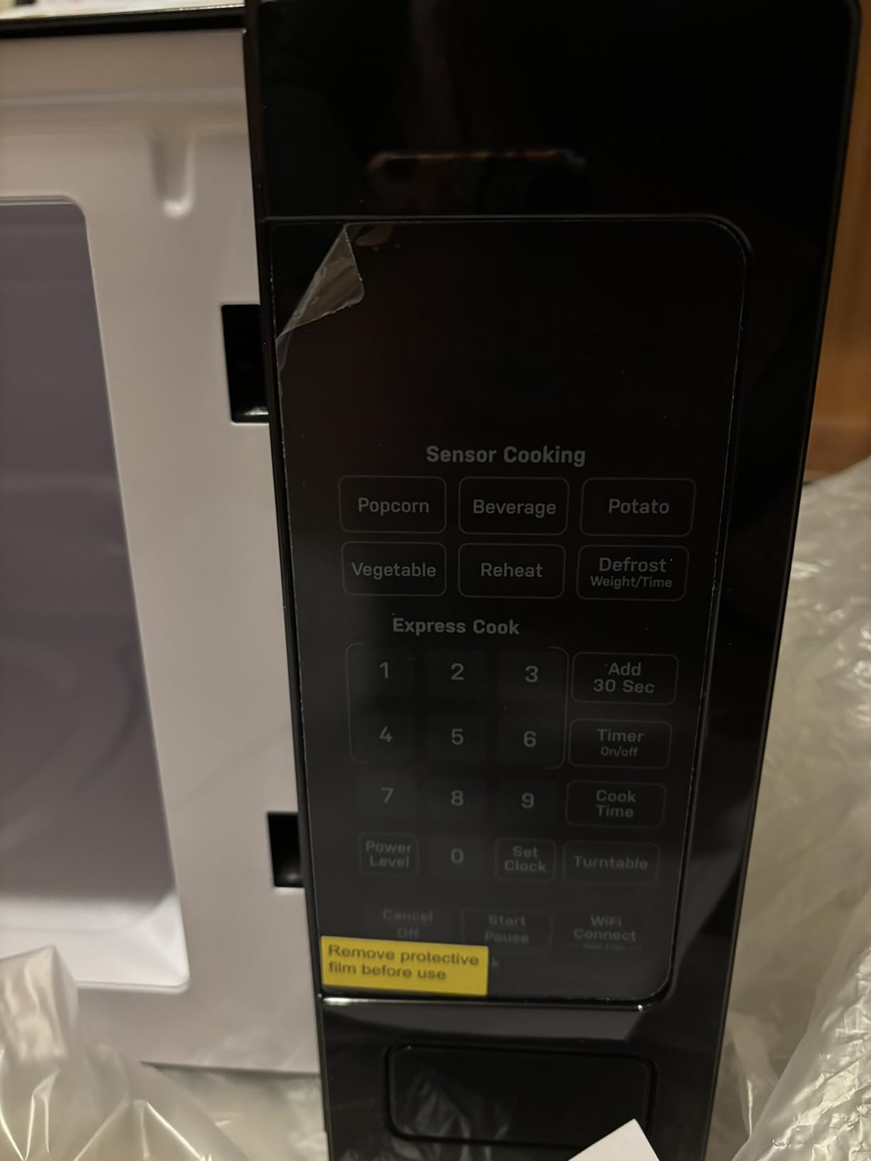 GE Profile PCHK11S1WSS 1.1 Cu Ft Countertop Microwave, 800W, Sensor Cooking, Scan-to-Cook, Wi-Fi Enable, Built-In Capable, Stainless Steel customer photo 1