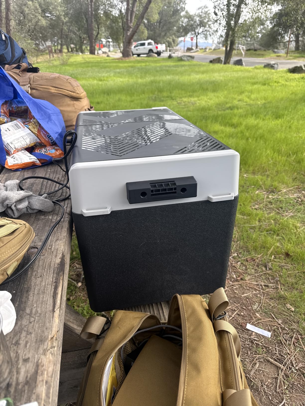 12 Volt Refrigerator Car Fridge - 61QT(58L) Dual Zone Electric Cooler, Car Refrigerator -4F to 68F, Portable Refrigerator 12/24V DC 100-240V AC, Portable Freezer for Travel Camping RV Home customer photo 1