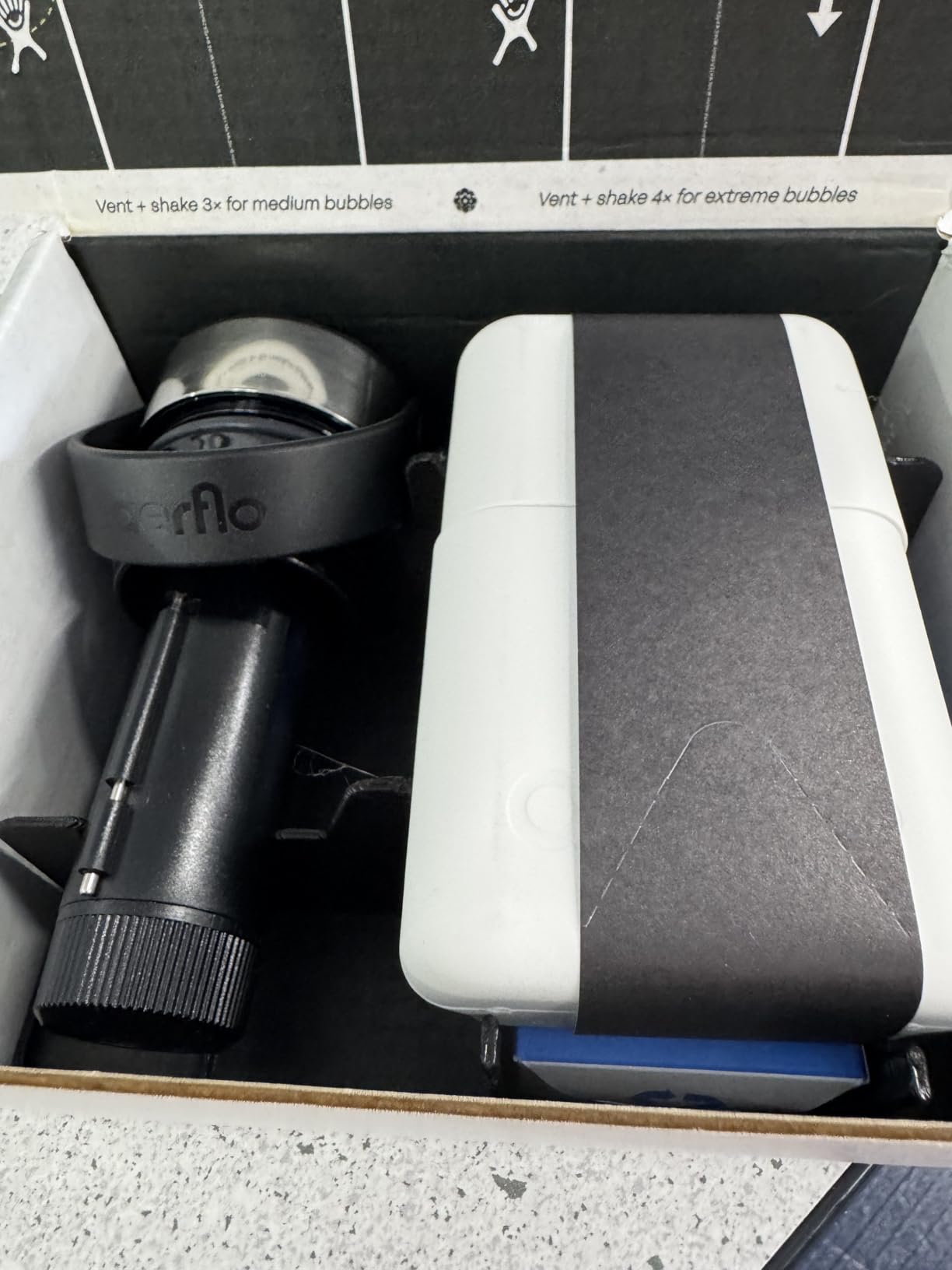 Portable Soda Maker for Hydro Flask Standard Mouth - Sparkling Water Maker | On-Bottle Carbonator | Refillable CO2 Capsules customer photo 2