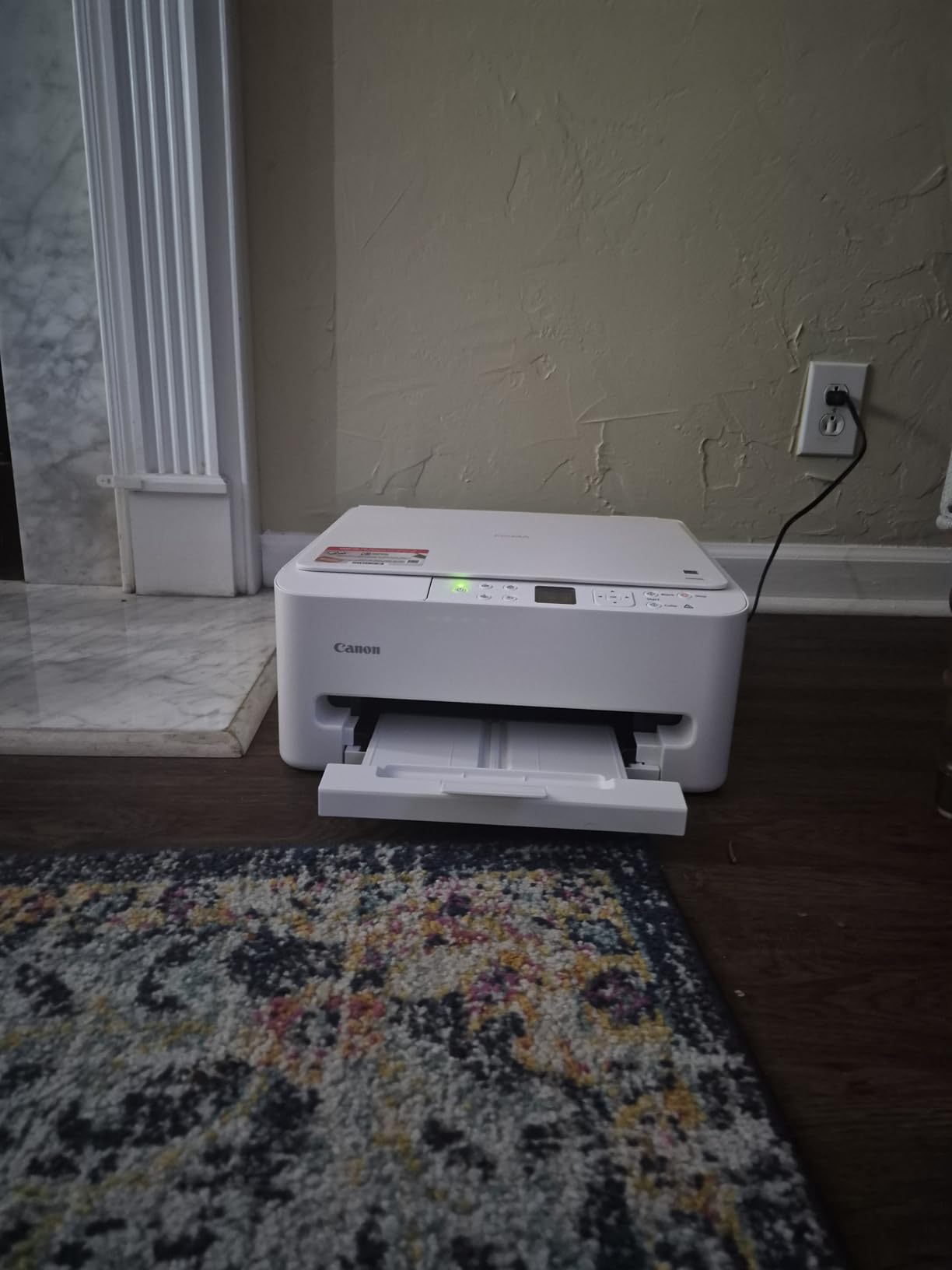 Canon PIXMA TS6520 Wireless Color Inkjet Printer Duplex Printing, White - Home Printer with Copier/Scanner, 1.42 inch OLED Display, Intuitive Control Panel, Compact Design customer photo 1