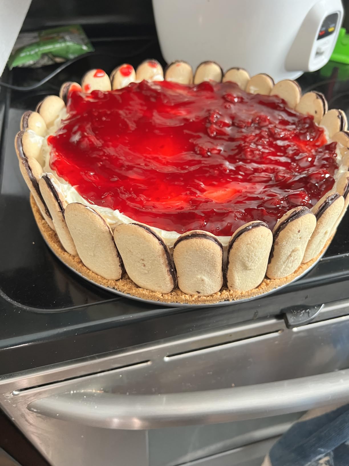 Springform Pan 9 Inch Nonstick, 9 Springform Cheesecake Pan with Silicone Protector, Leakproof Spring Form Pan for Cheesecake customer photo 2
