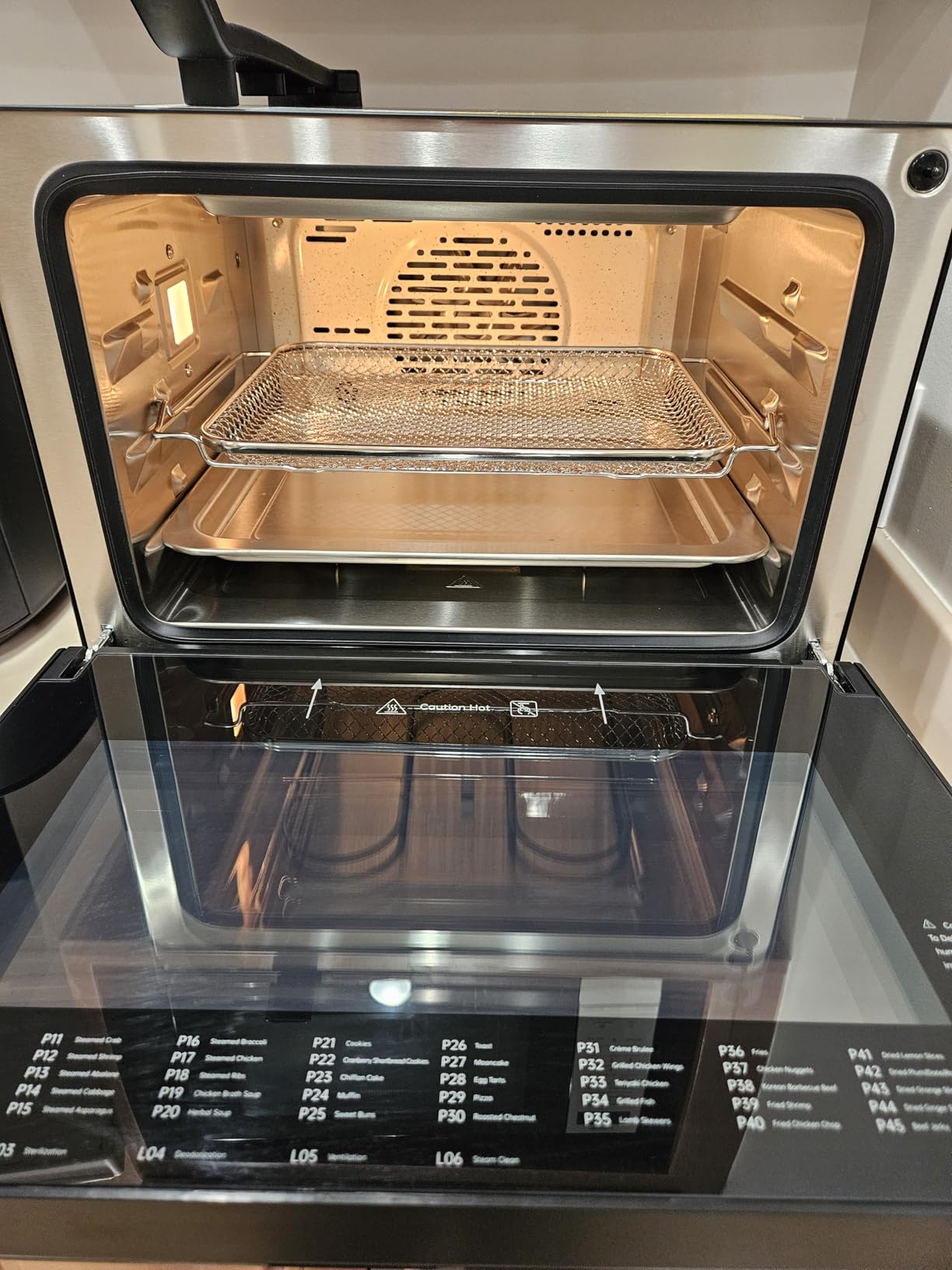 FOTILE HYZK32-E3-E ChefCubii 1.1 cu. ft. 4-in-1 Combi-Steam Oven with Steam-Bake, Air Fry, Convection, Dehydrator Functions, and 50 Preset Menus, Beige customer photo 1