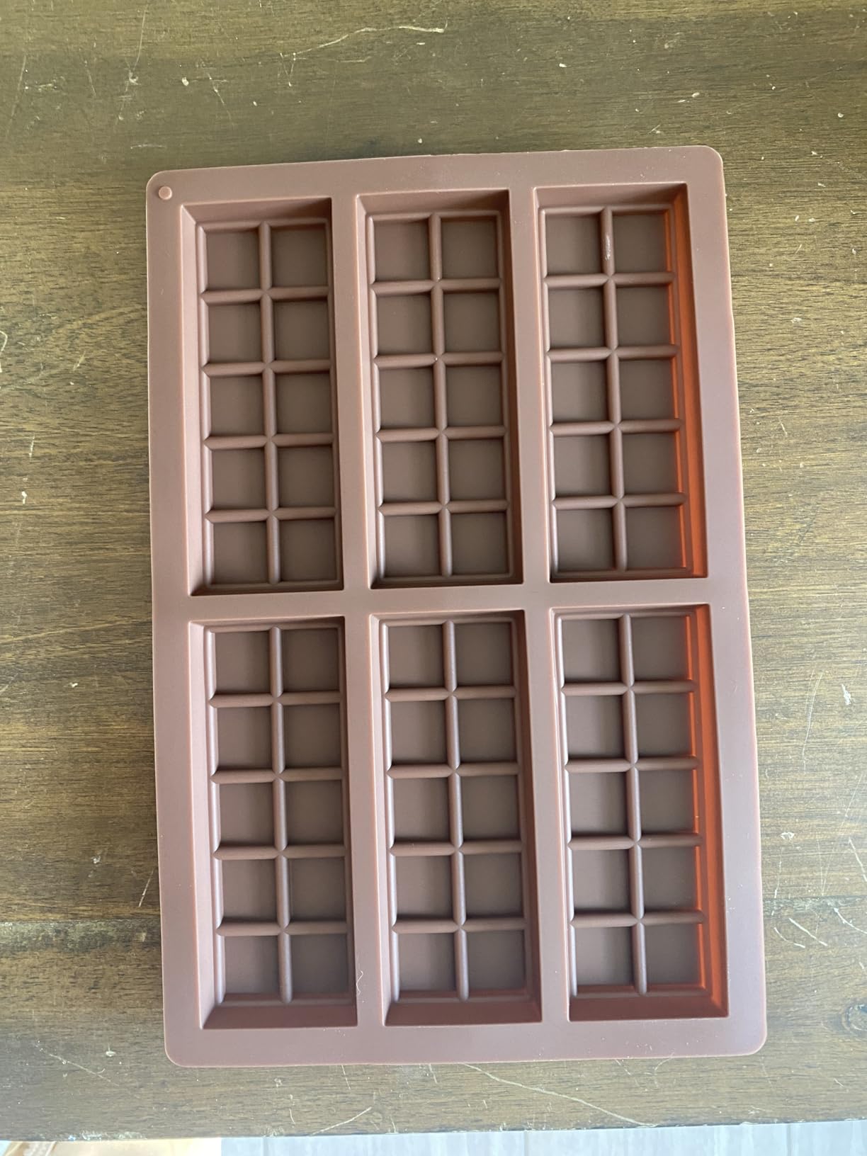 Chocolate Mold, Food-Grade Chocolate Silicone Molds, DIY Chocolate Bar Mold, Chocolate Chip Mold for Stuffed Bar, Premium Candy Bar Mold, Easy to Clean and Reusable customer photo 1