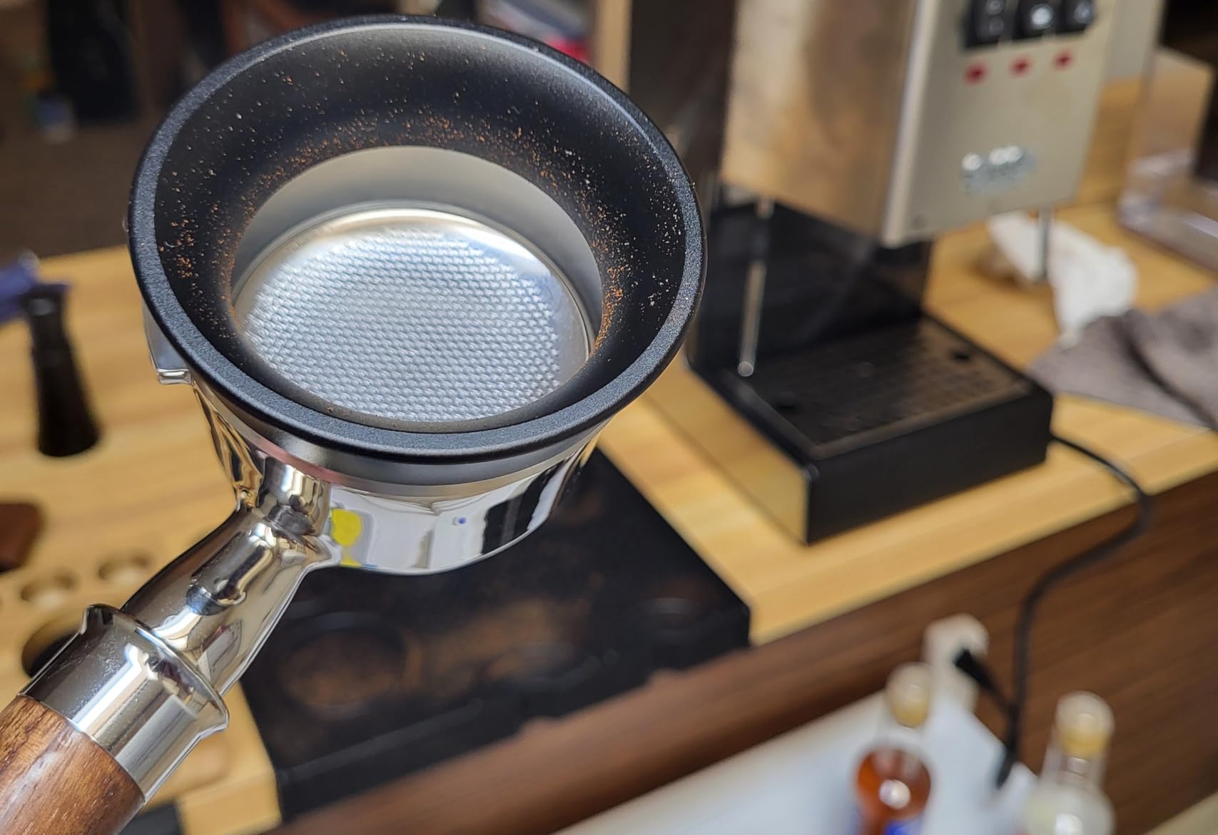 IMS Competition Convex Filter Basket. Nanotech. For 58mm portafilters. Double Espresso 18g. customer photo 2