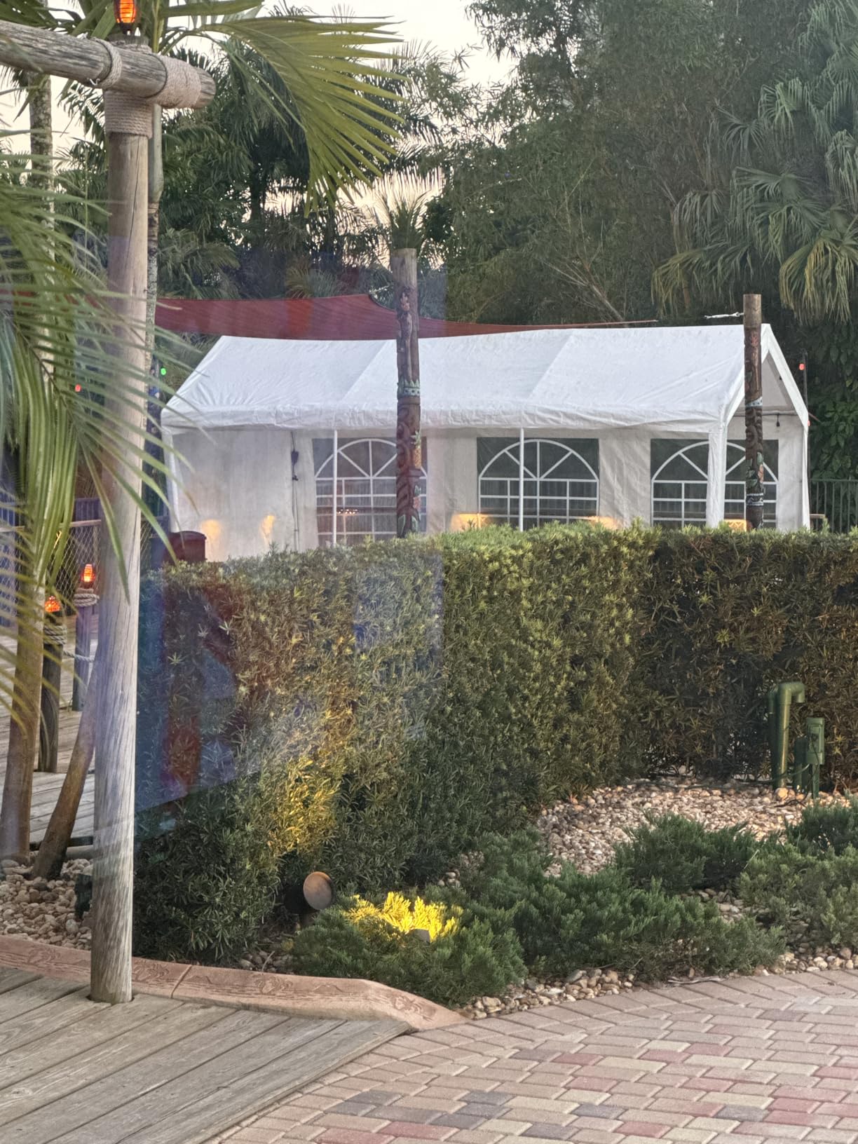 COBIZI 13x26FT Party Tent Heavy Duty Waterproof Outdoor White Gazebo Event Shelter Wedding Canopy for Parties BBQ Commercial with Removable Sidewall Windows, Powder Coating (Better Than Galvanized) customer photo 2