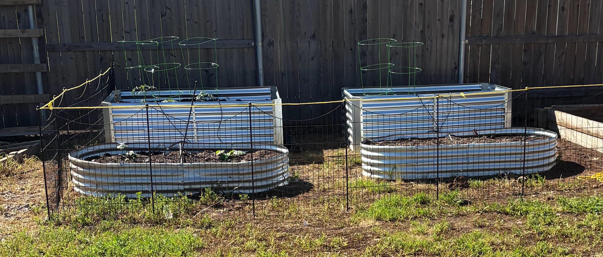 Land Guard 2 Pack 6x3x2 ft Galvanized Metal Raised Garden Bed, 2FT Deep Root Elevated Planter Box Steel Large Vegetable Flower Bed Kit, Silver customer photo 1