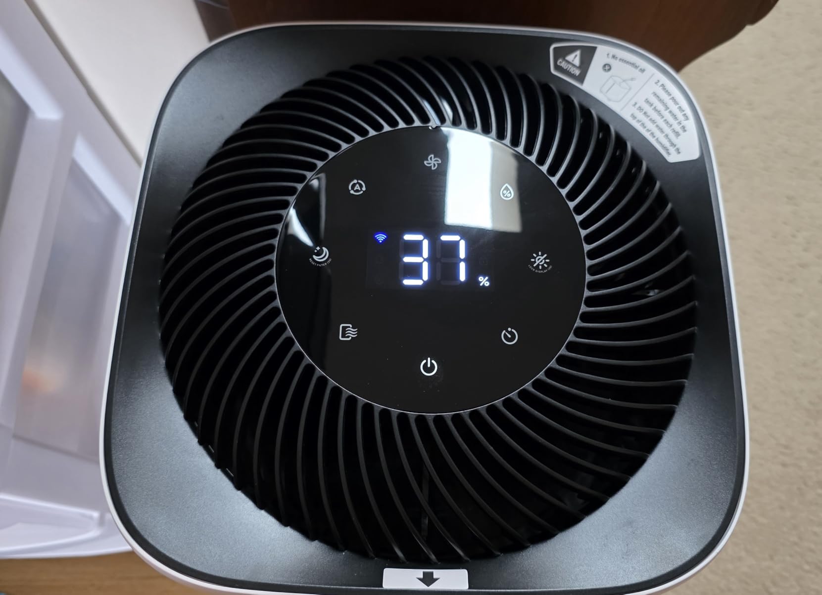 LEVOIT Superior 6000S Smart Evaporative Humidifiers for Home Whole House up to 3000ft², 23L, Last 72-Hour, Premium Filter, Dry Mode, Wheels & Water Fill Hose, Foldable Storage, Sleep Mode, New Edition customer photo 1