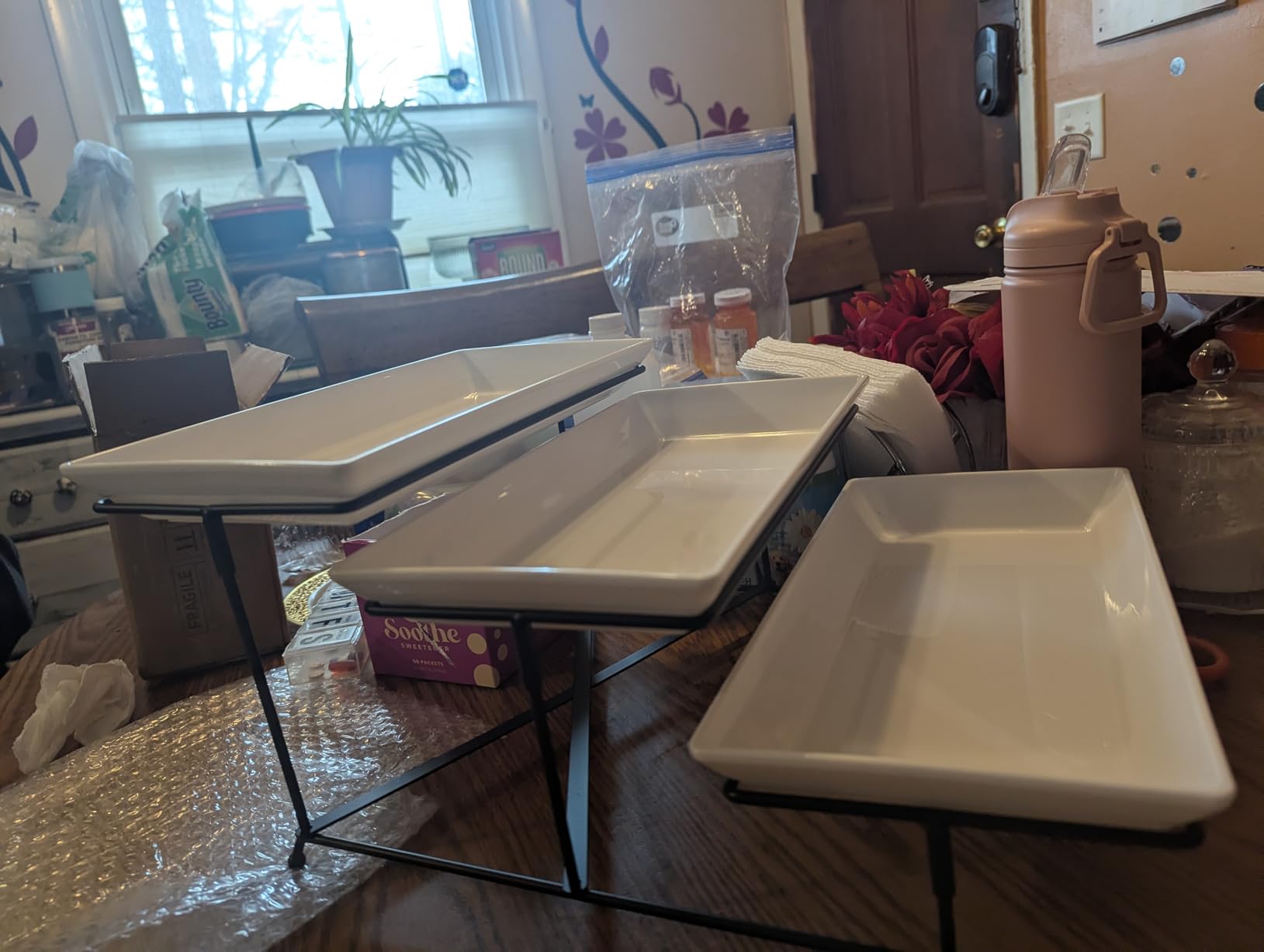 Farielyn-X 3 Tier Serving Tray, 12