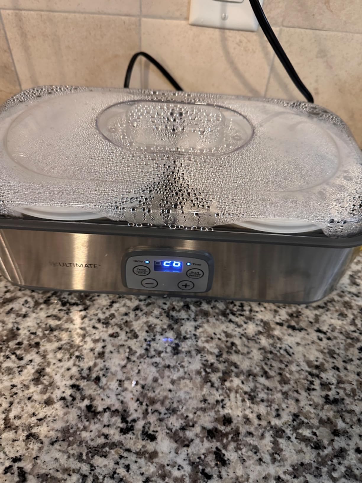Ultimate Probiotic Yogurt Maker XL - Adjustable Time & Temperature Control - 50% More Capacity with 12 x 6oz Yogurt Jars - Make Trillions of Probiotics for Gut Health - ULTIMATE LIFETIME WARRANTY customer photo 2