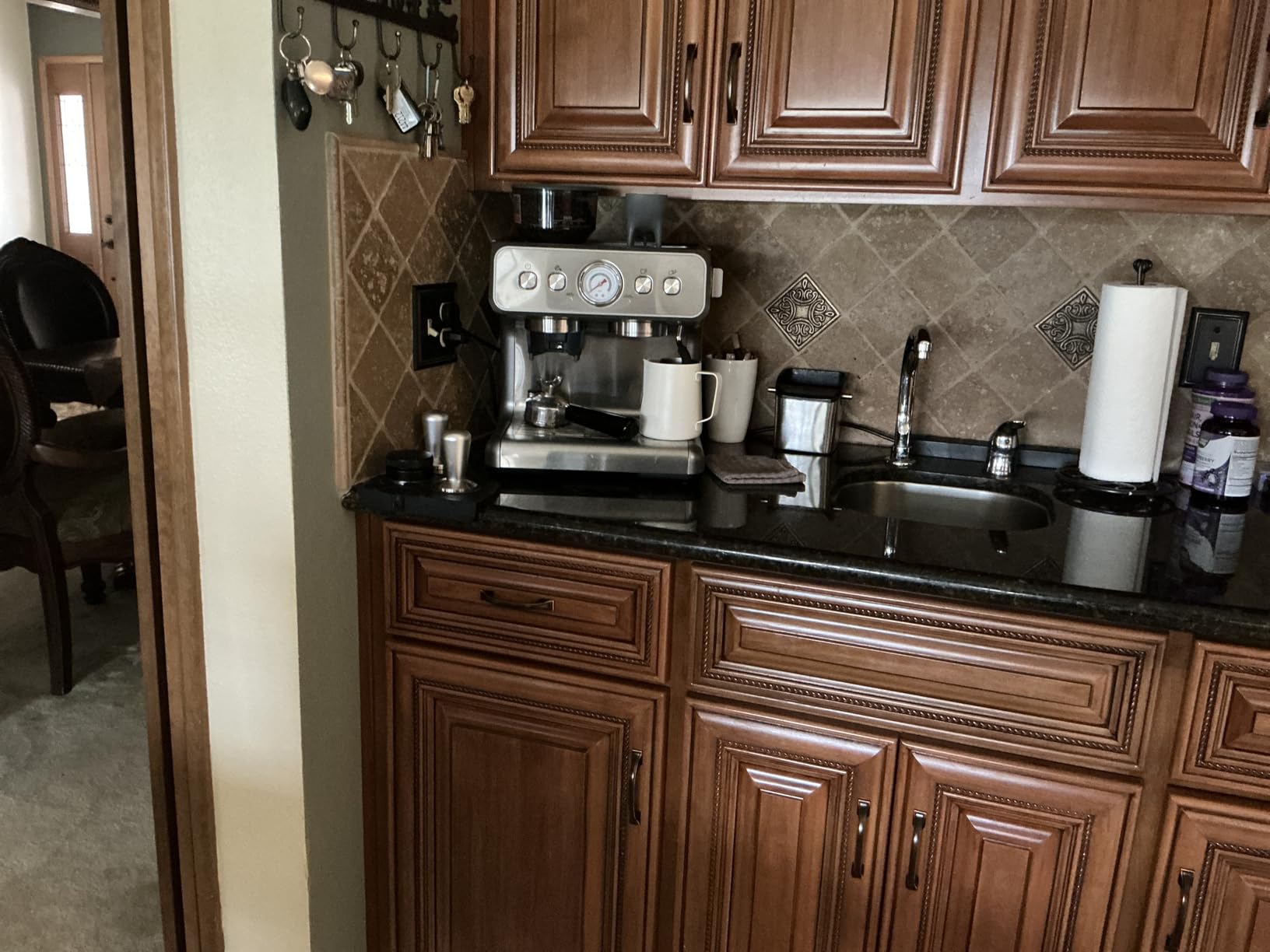 COWSAR Dual Boiler Espresso Machine with Grinder, Commercial Expresso Coffee Machines,Use Milk Frother and Brew Coffee Machine Simultaneously, Coffee Maker Cappuccino Latte, 95oz Water Tank customer photo 1