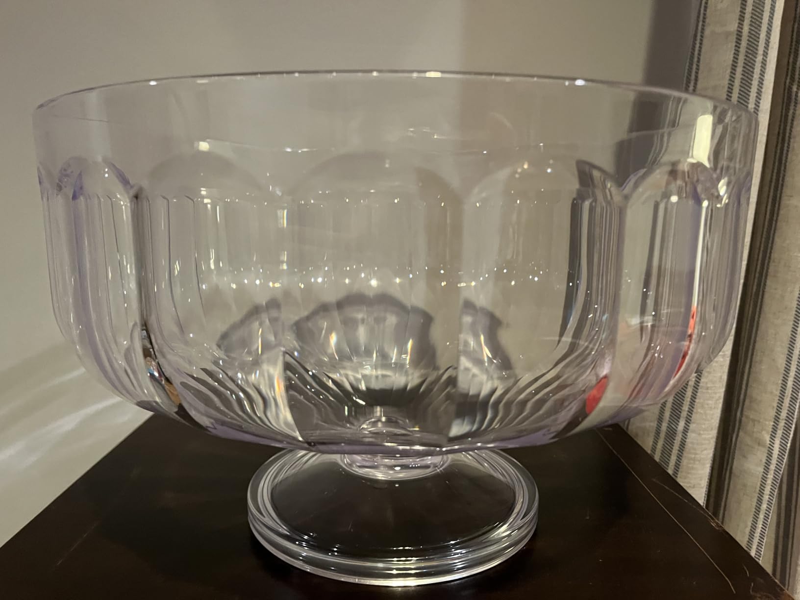 Amazing Abby - Paloma - Acrylic 2-Gallon Punch Bowl Set, Plastic Clear Punch Bowl with Ladle and 8 Cups, Beverage Server Set, BPA-Free, Shatter-Proof, Great for Wedding, Party, and Outdoor Hosting customer photo 1
