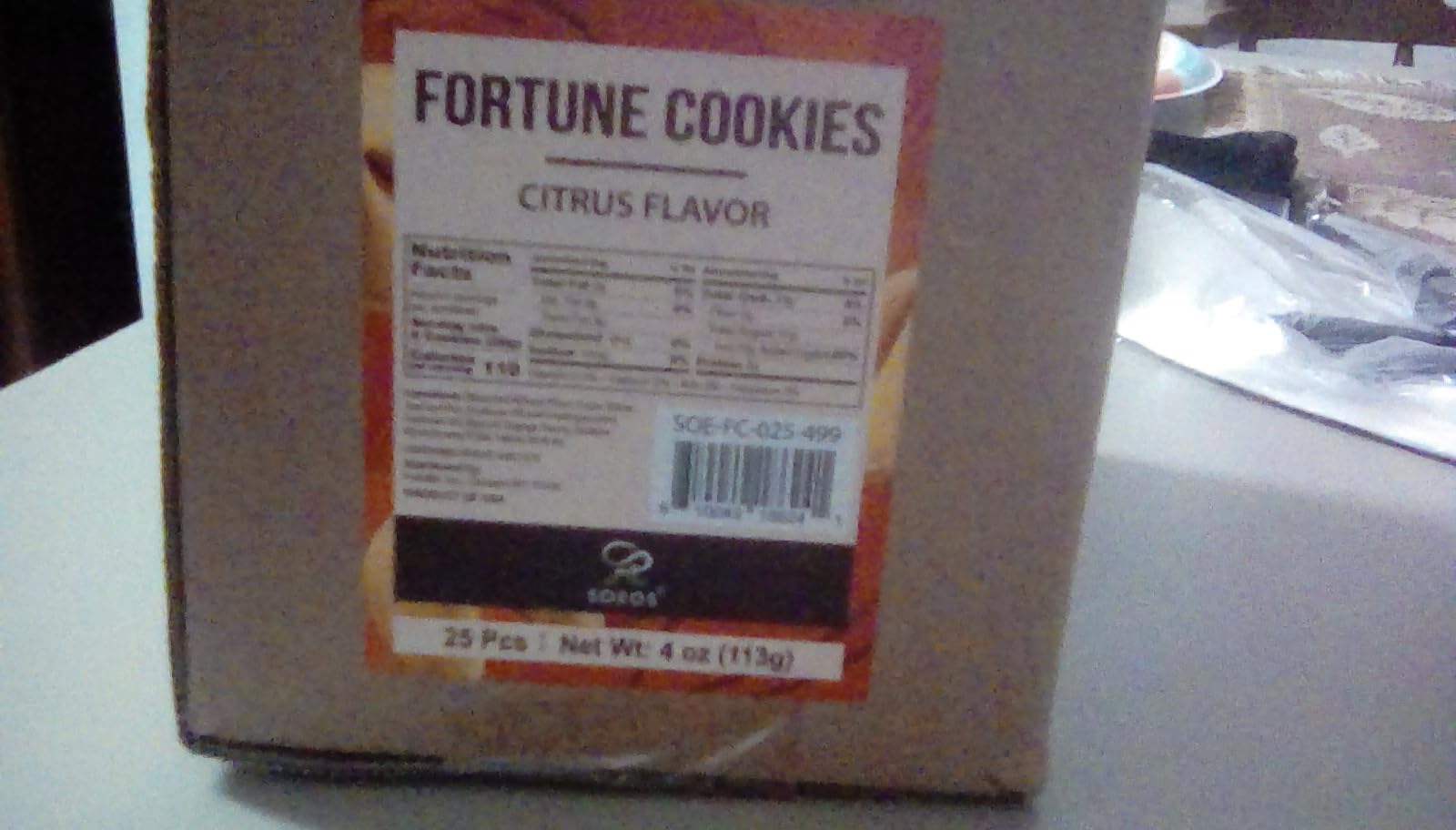 Soeos Fortune Cookies, Approx 48 Count, Vanilla Flavor, Fortune Cookies Individually Wrapped Bulk, Individually Packed Crisp Cookies with Fun, Traditional Chinese New Year Fortune Cookie customer photo 2