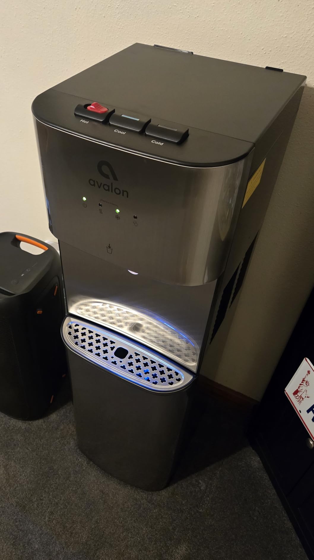 Avalon Bottom Loading Water Cooler Water Dispenser with Filtration - 3 Temperature Settings - Hot, Cold & Room Water, Durable Stainless Steel Construction - UL ListedNSF Approved customer photo 1