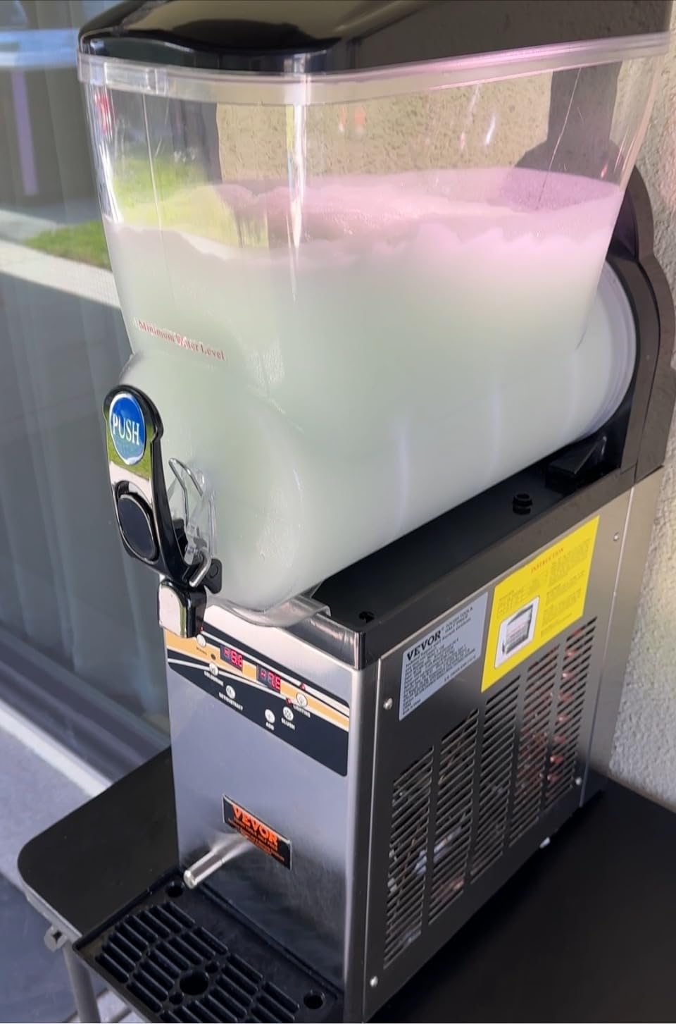 VEVOR Slushie Machine, 3L/100oz x 2 Tank Slushy Machine for Home, No Ice Needed Frozen Drink Maker, Margarita Maker with Self-Cleaning, for Frozen Margaritas, Frappés, Milkshake & More customer photo 2