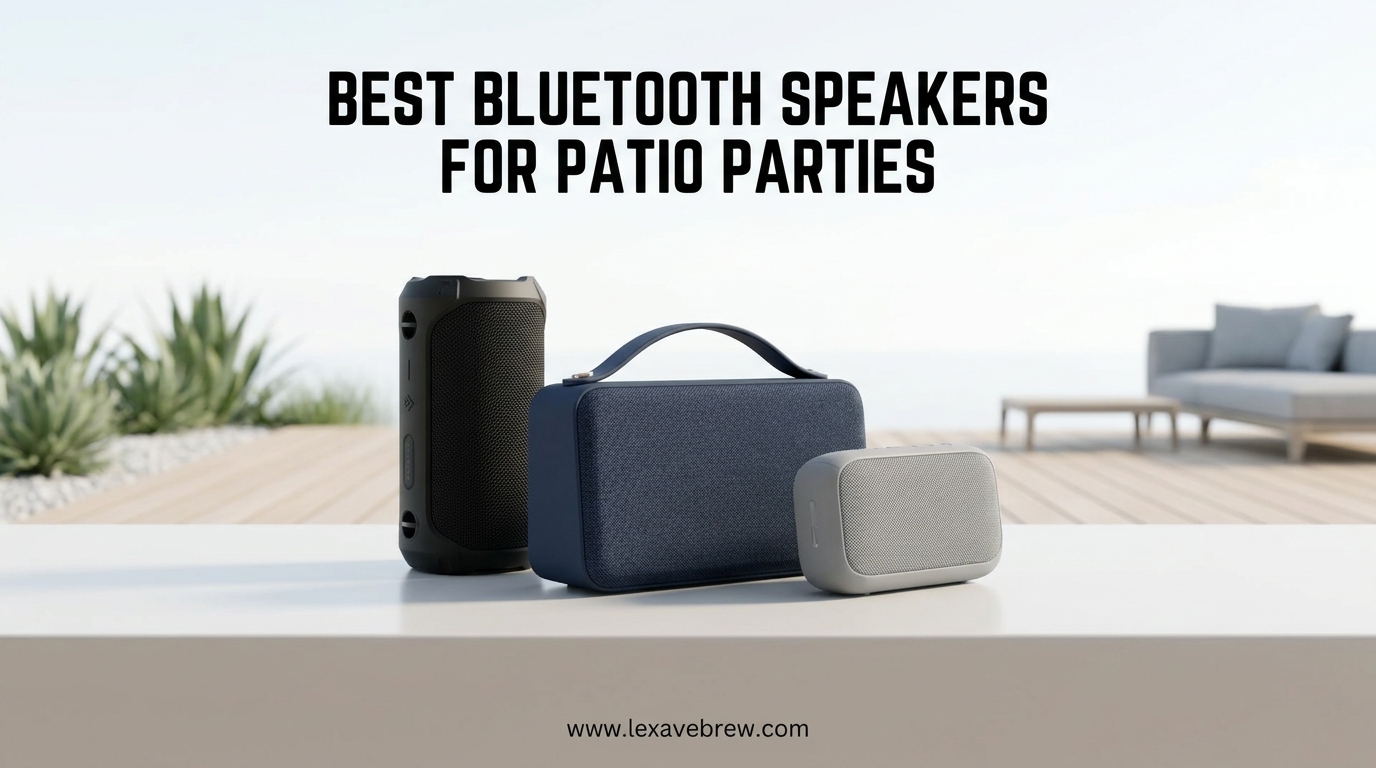 Best Bluetooth Speakers for Patio Parties