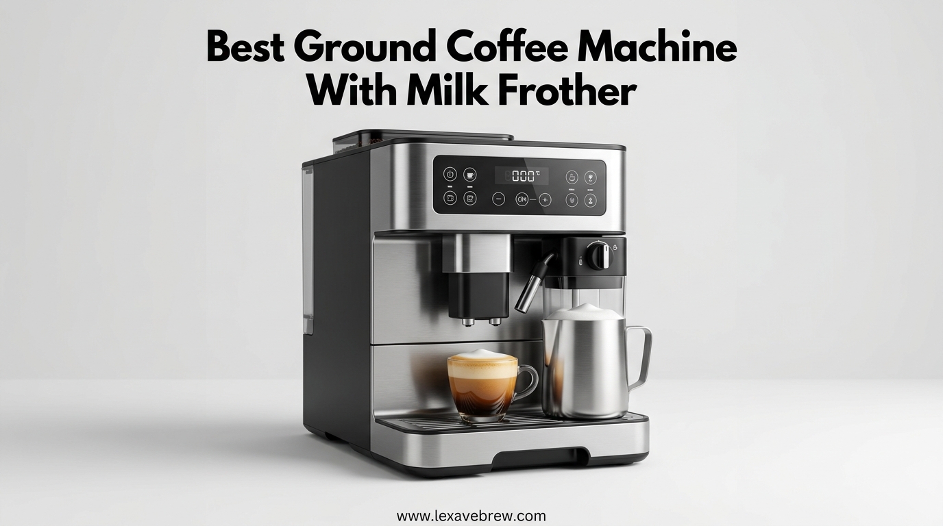 Best Ground Coffee Machine With Milk Frother