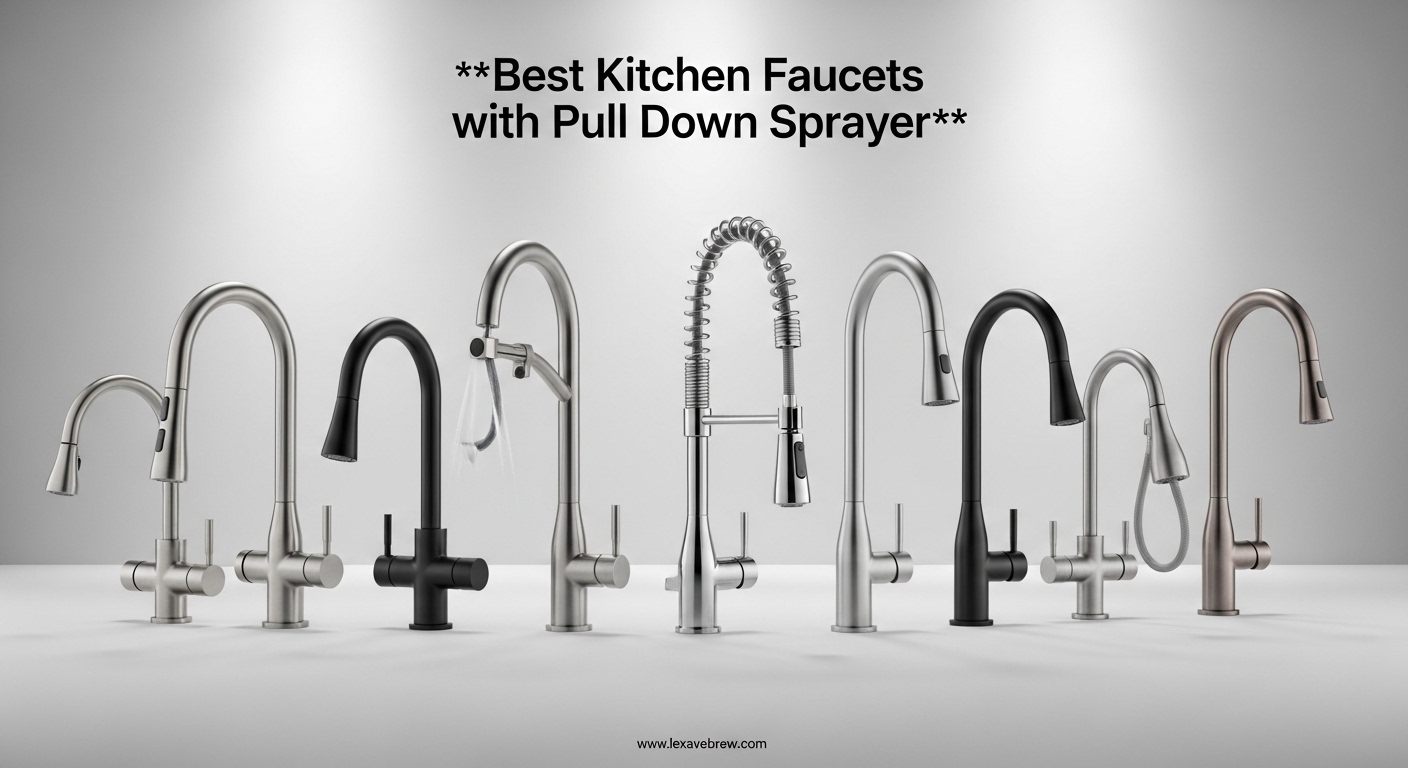 Best Kitchen Faucets with Pull Down Sprayer