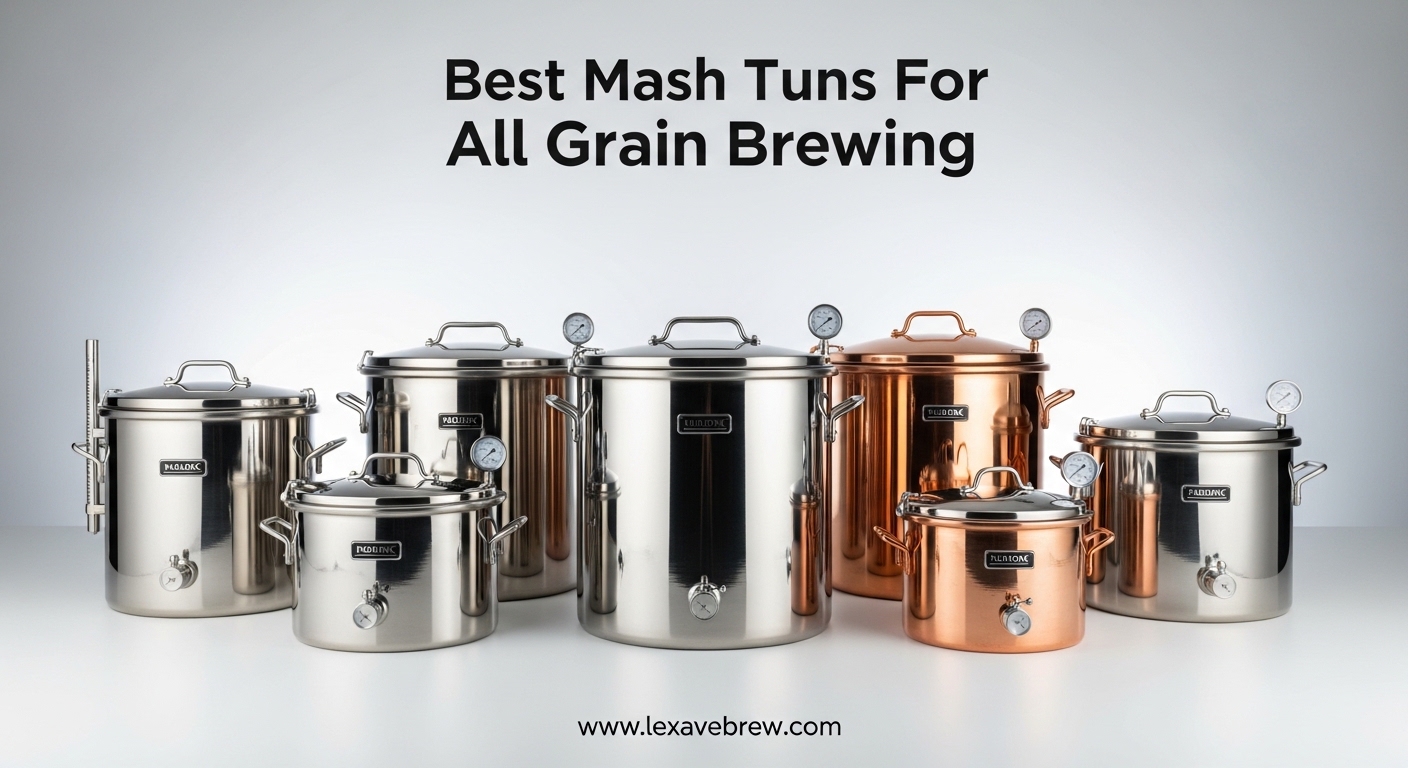 Best Mash Tuns For All Grain Brewing
