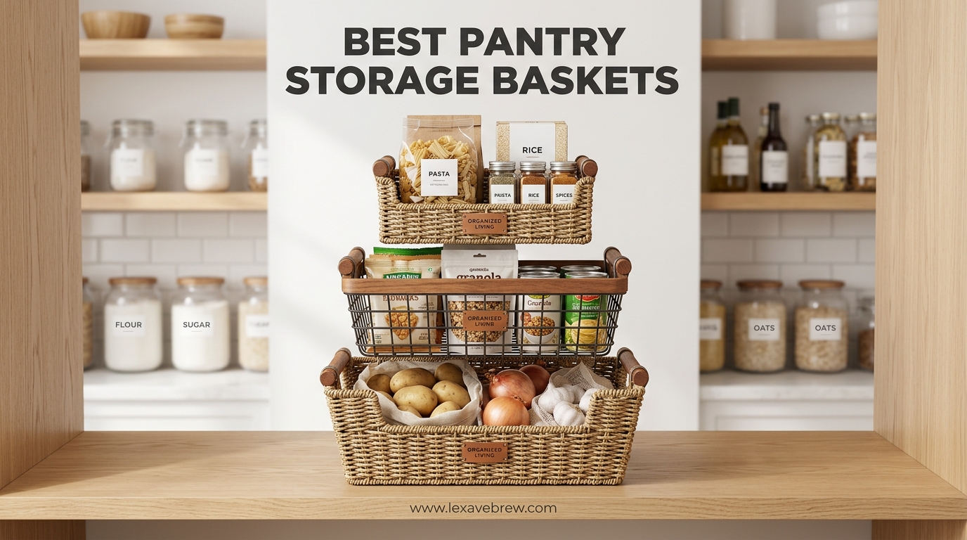 Best Pantry Storage Baskets