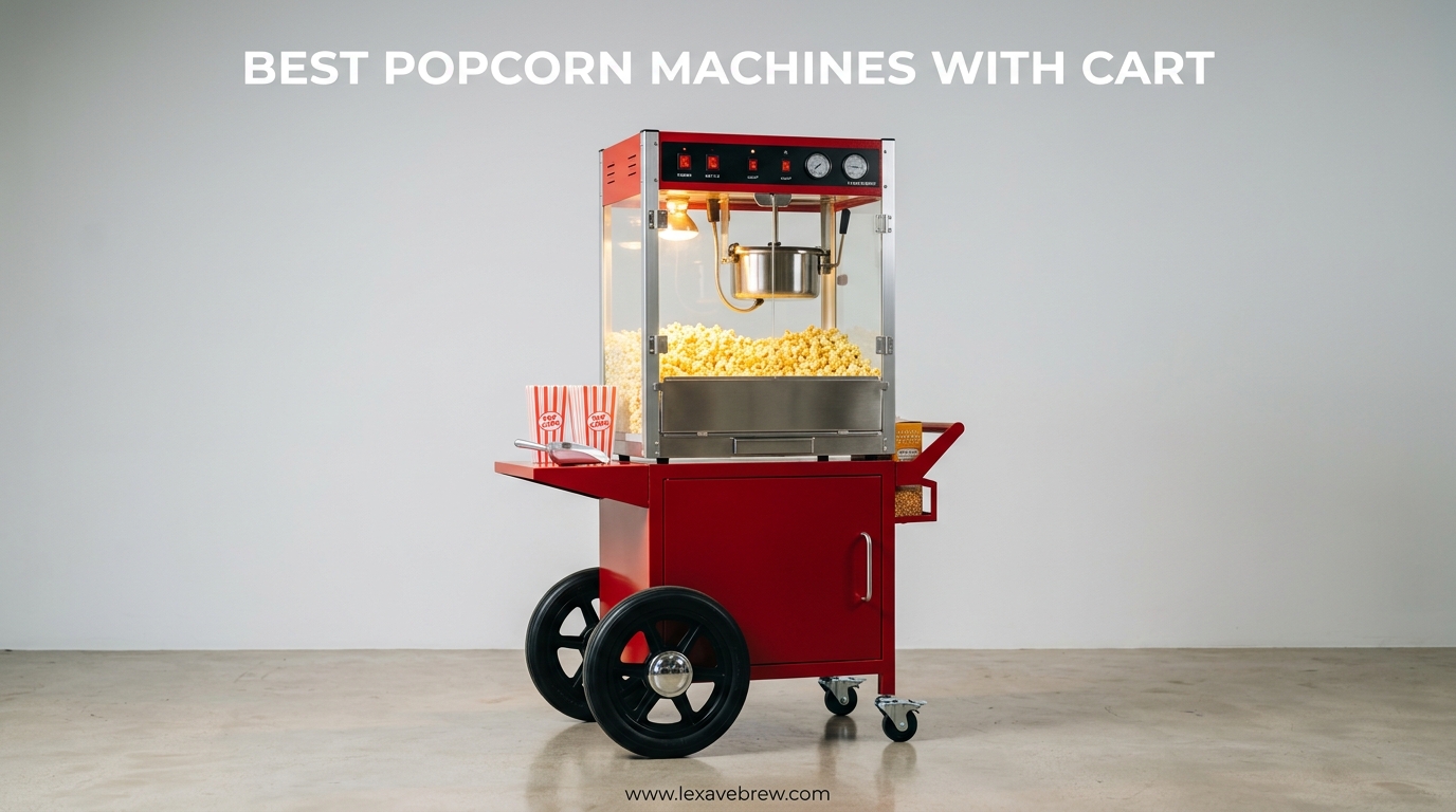 Best Popcorn Machines with Cart