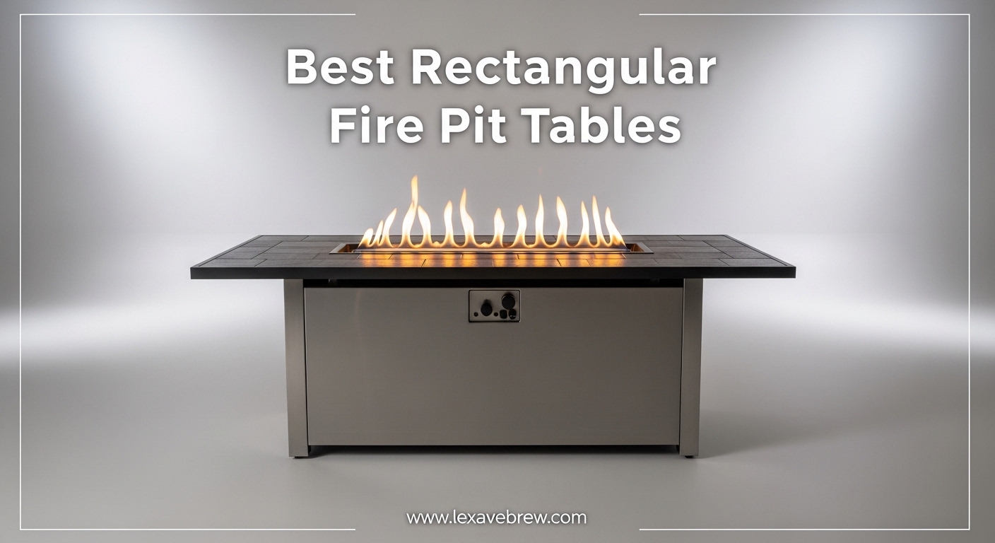 Best Rectangular Fire Pit Tables