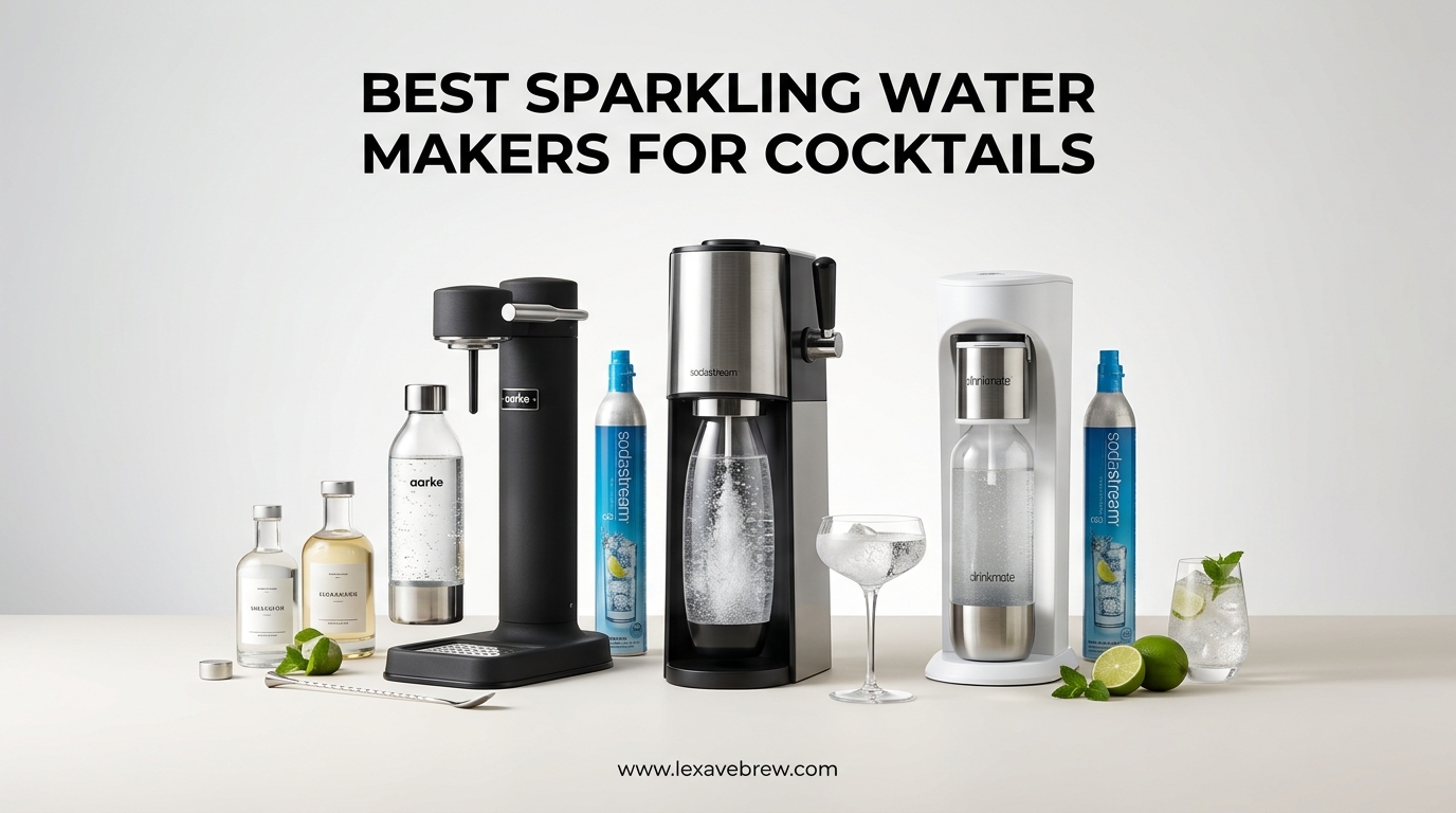 Best Sparkling Water Makers for Cocktails