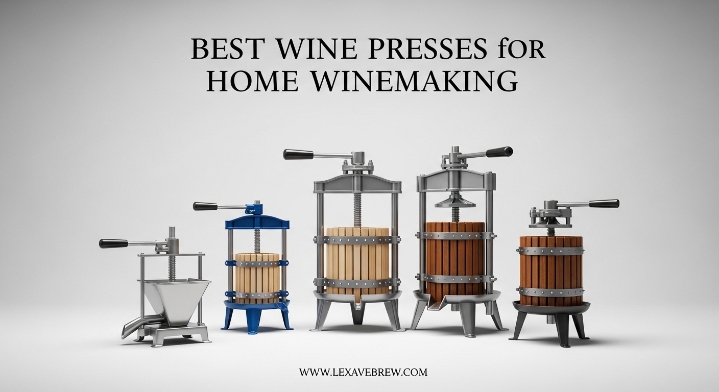 Best Wine Presses for Home Winemaking