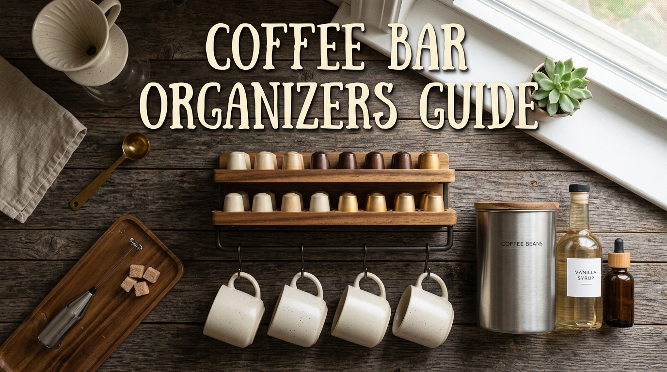 Best coffee bar organizers