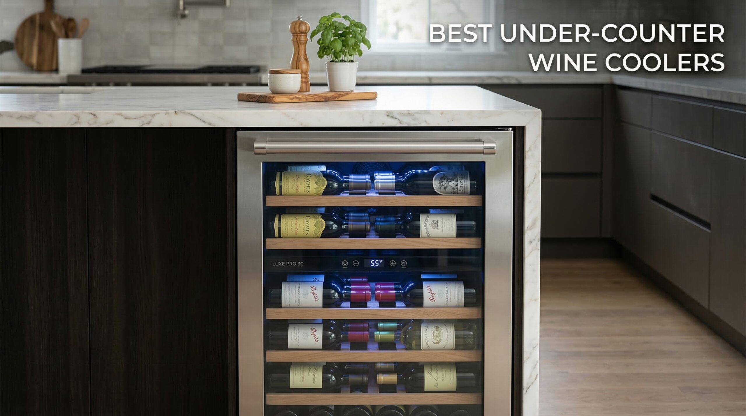 Best under-counter wine coolers