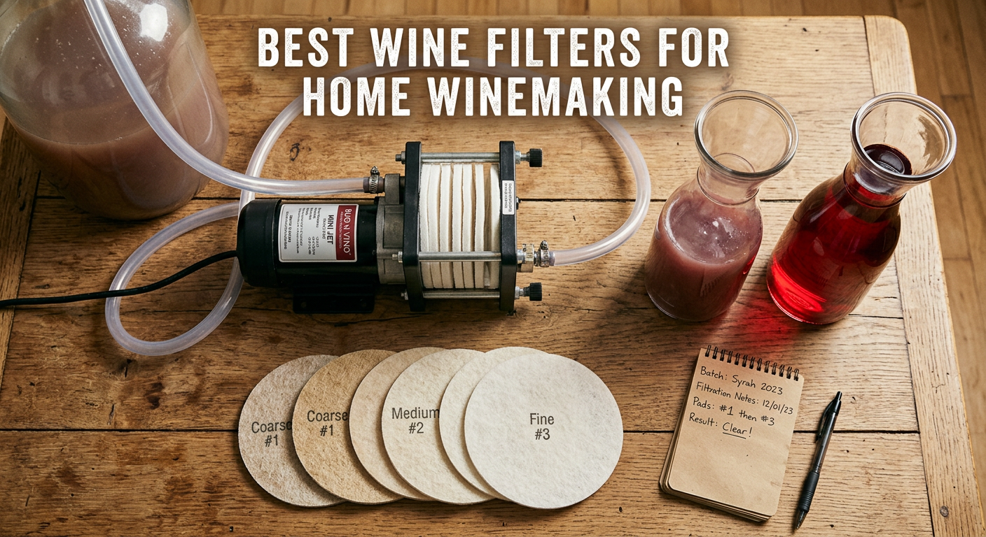Best wine filters for home winemaking