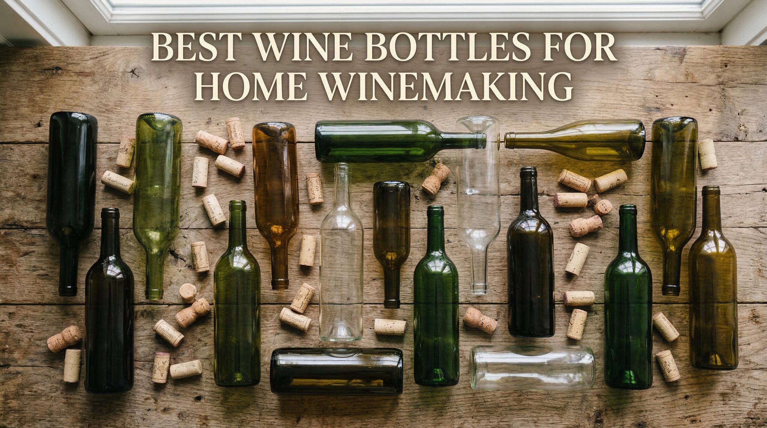 Best Wine Bottles for Home Winemaking