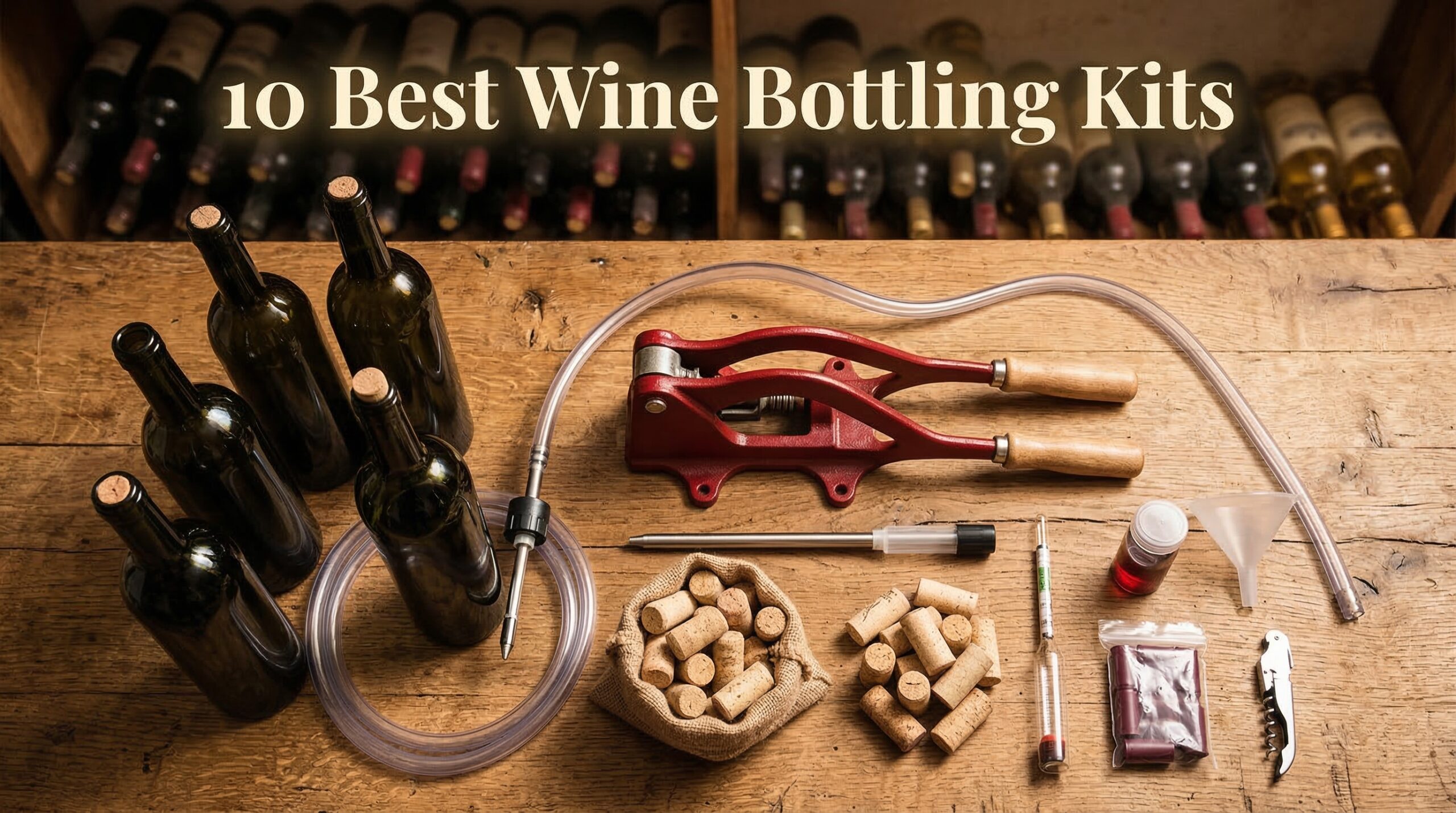 Best wine bottling kits
