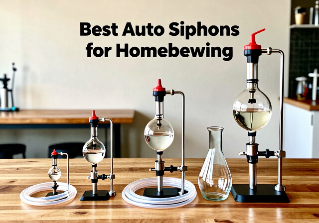 Best Auto Siphons for Homebrewing
