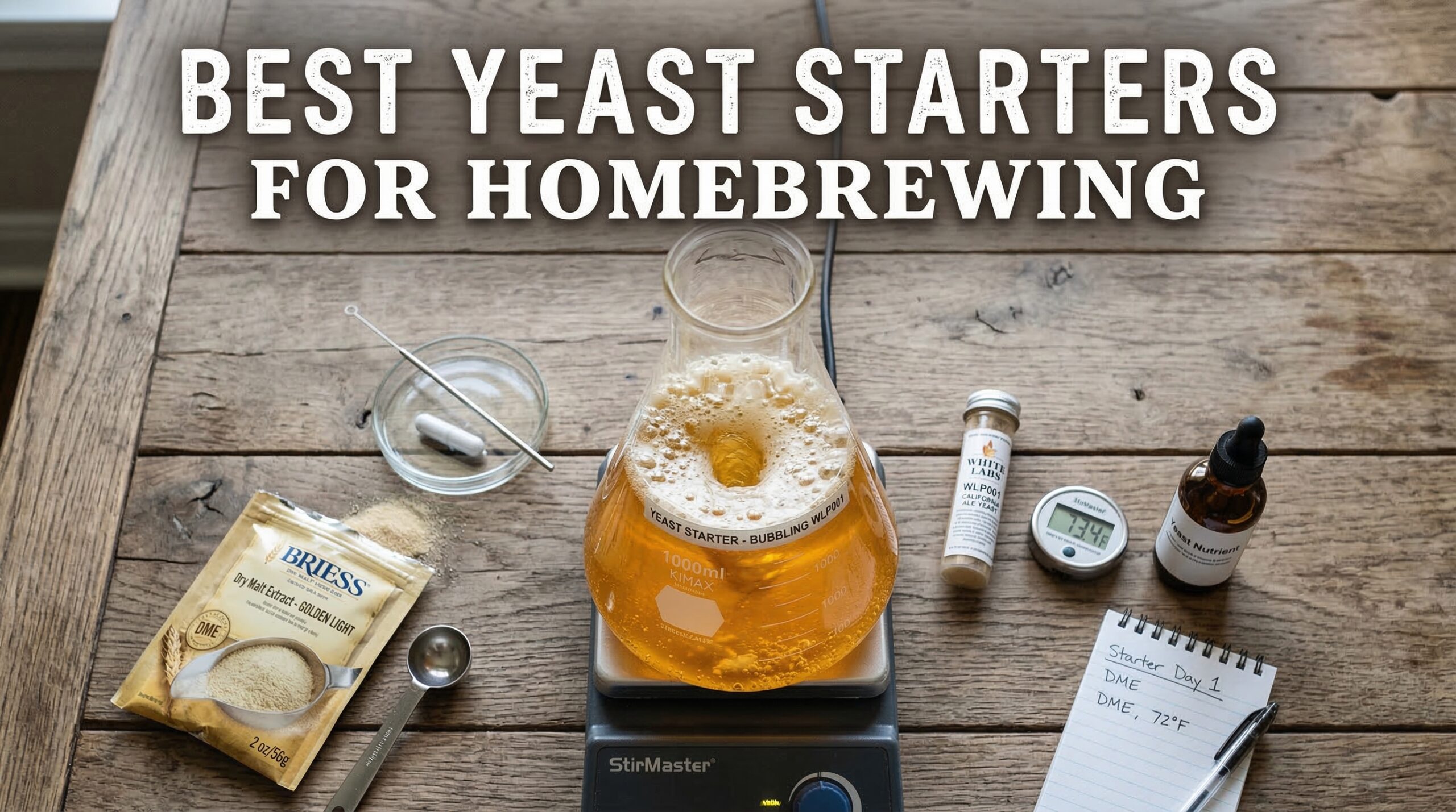 Best Yeast Starters for Homebrewing