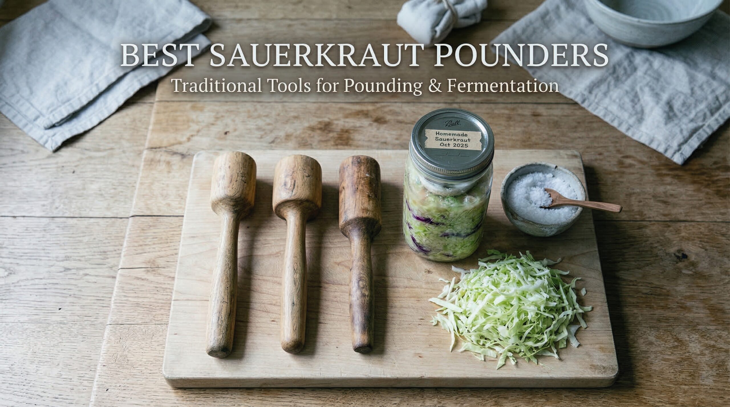 Best sauerkraut pounders