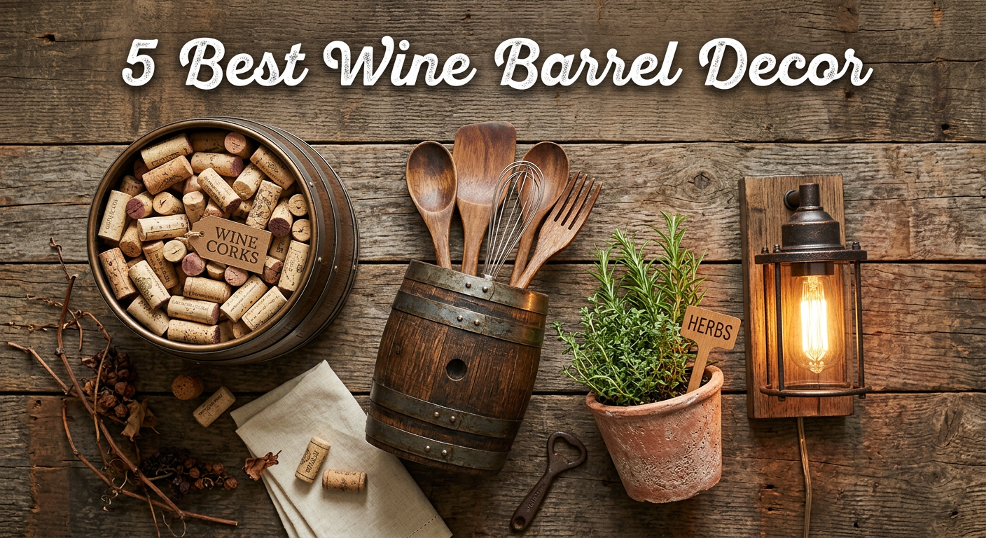 Best Wine Barrel Decor