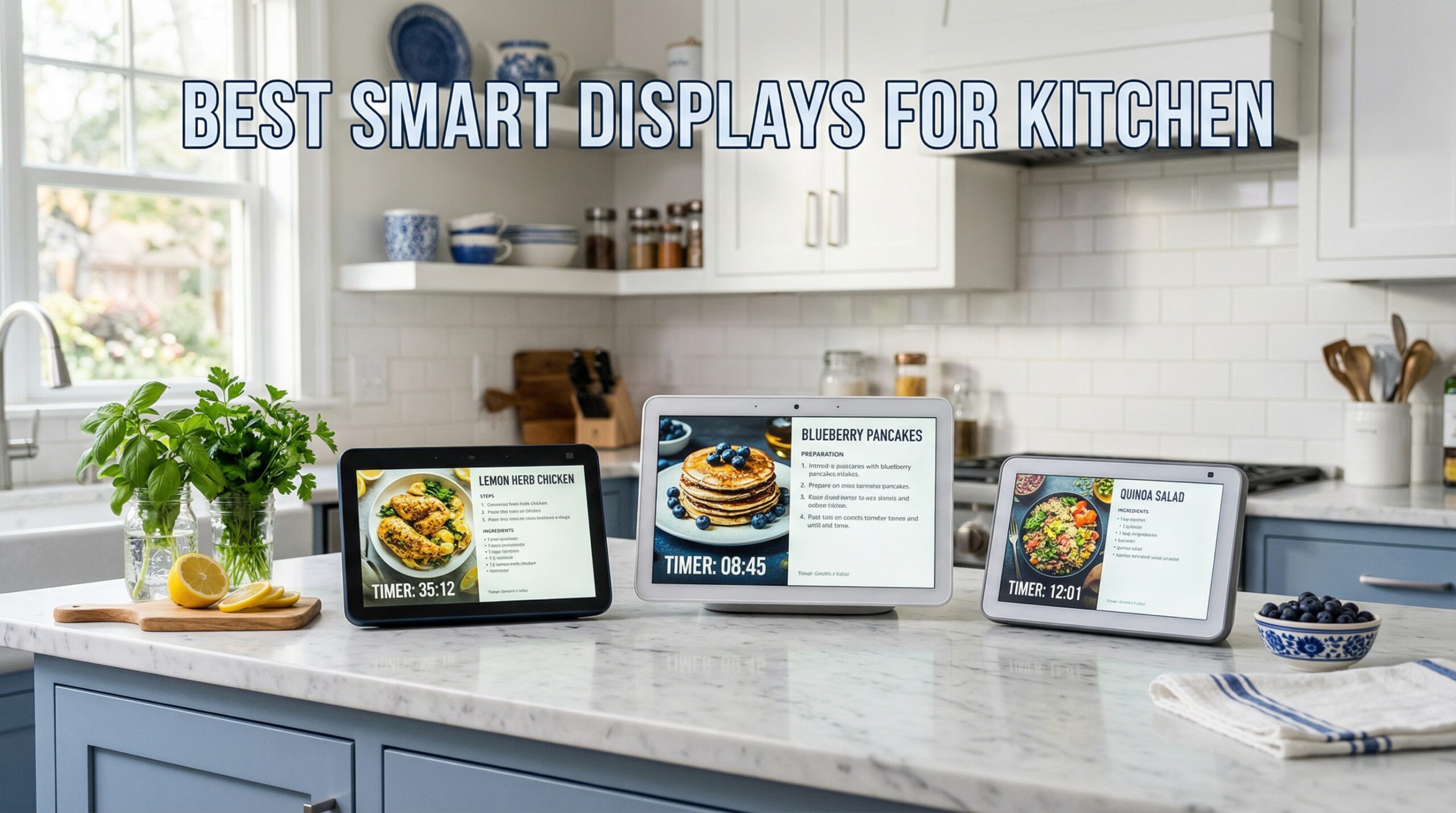Best Smart Displays for Kitchen