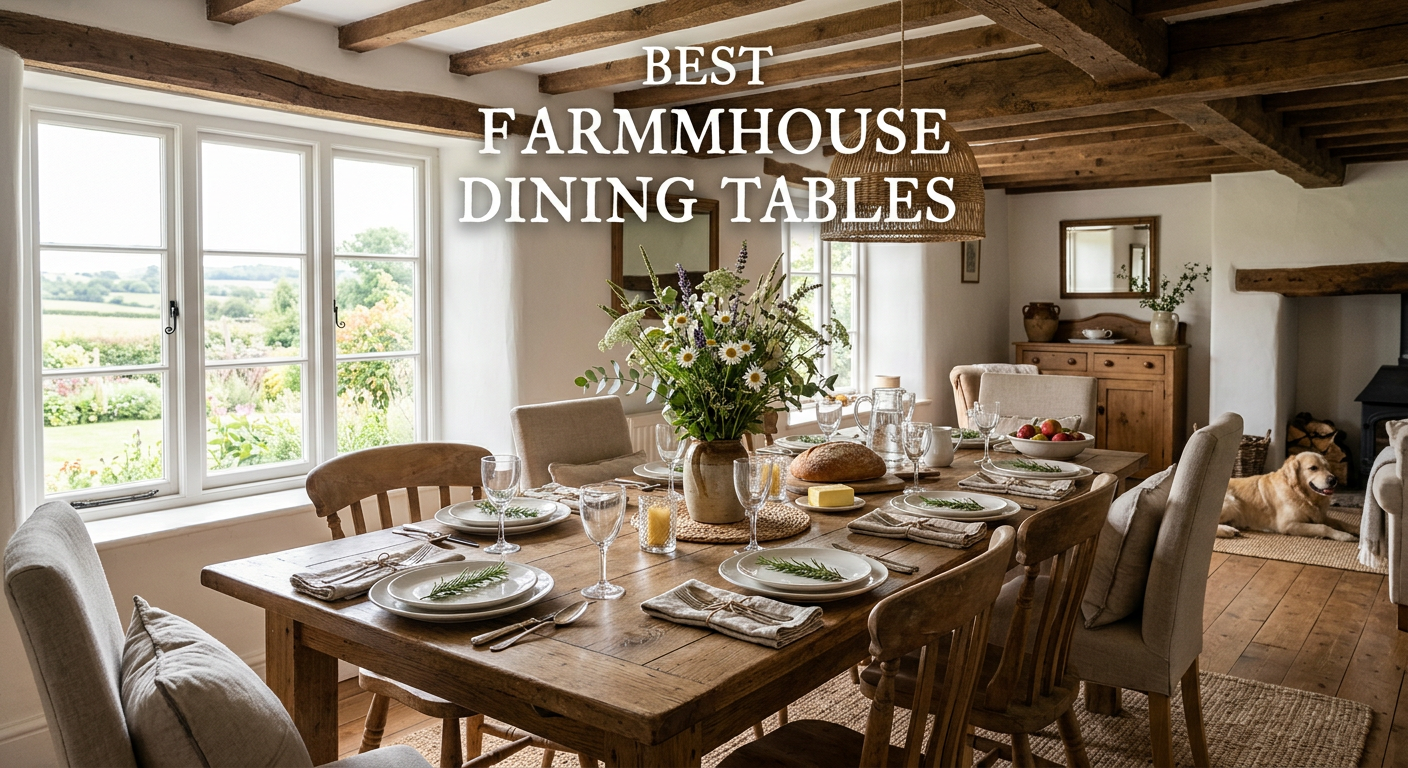 Best Farmhouse Dining Tables
