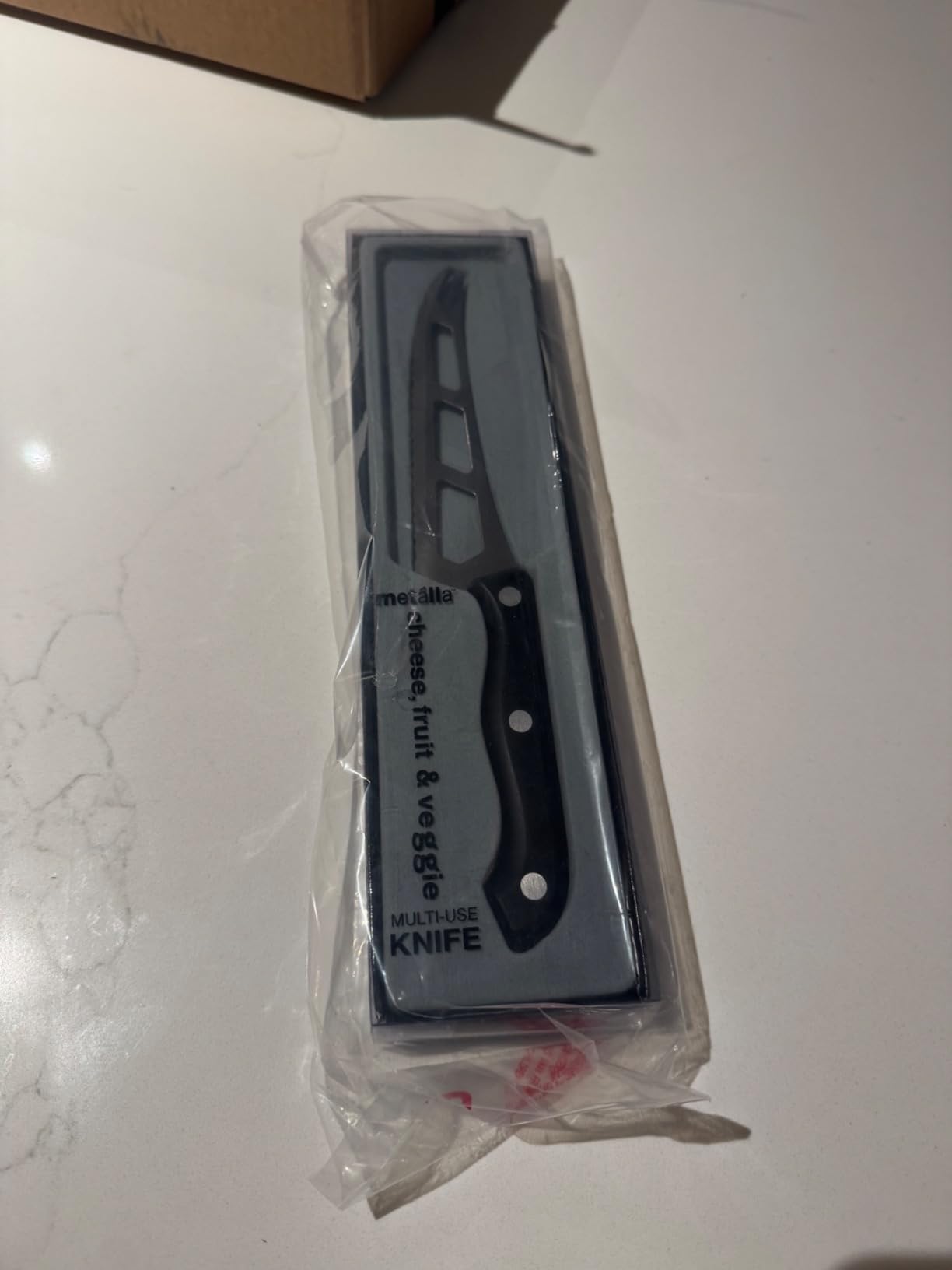 Prodyne CK-300 Multi-Use Cheese Fruit and Veggie Knife Silver customer photo 2