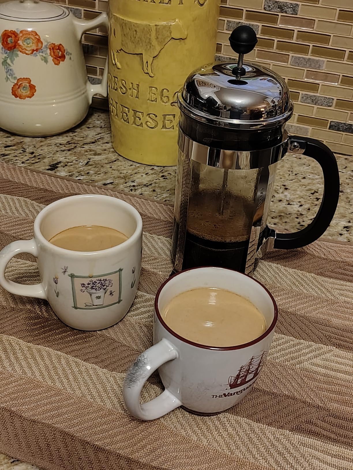 Bodum 17oz Chambord French Press Coffee Maker, High-Heat Borosilicate Glass, Polished Stainless Steel customer photo 2