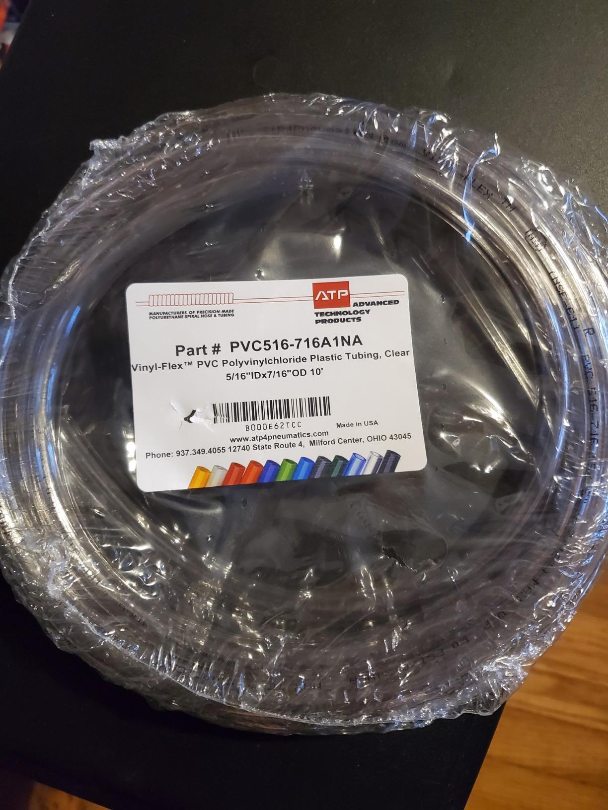 Fermtech Food Grade Vinyl Tubing - 10 feet 5/16 ID - 7/16 OD, Clear customer photo 1