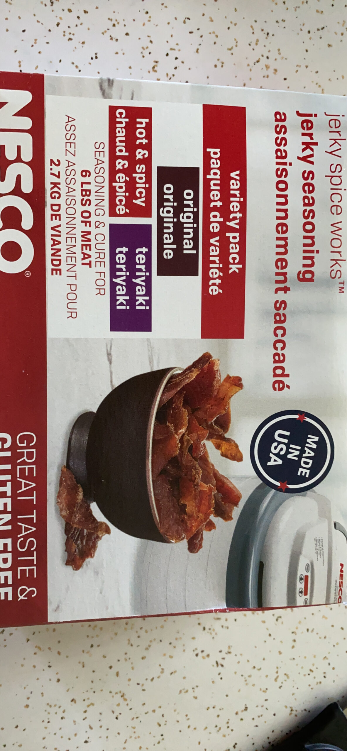 NESCO BJV-6, Jerky Spice Works, 3 Flavors Variety Pack, Packaging May Vary, 6 Piece Assortment customer photo 2